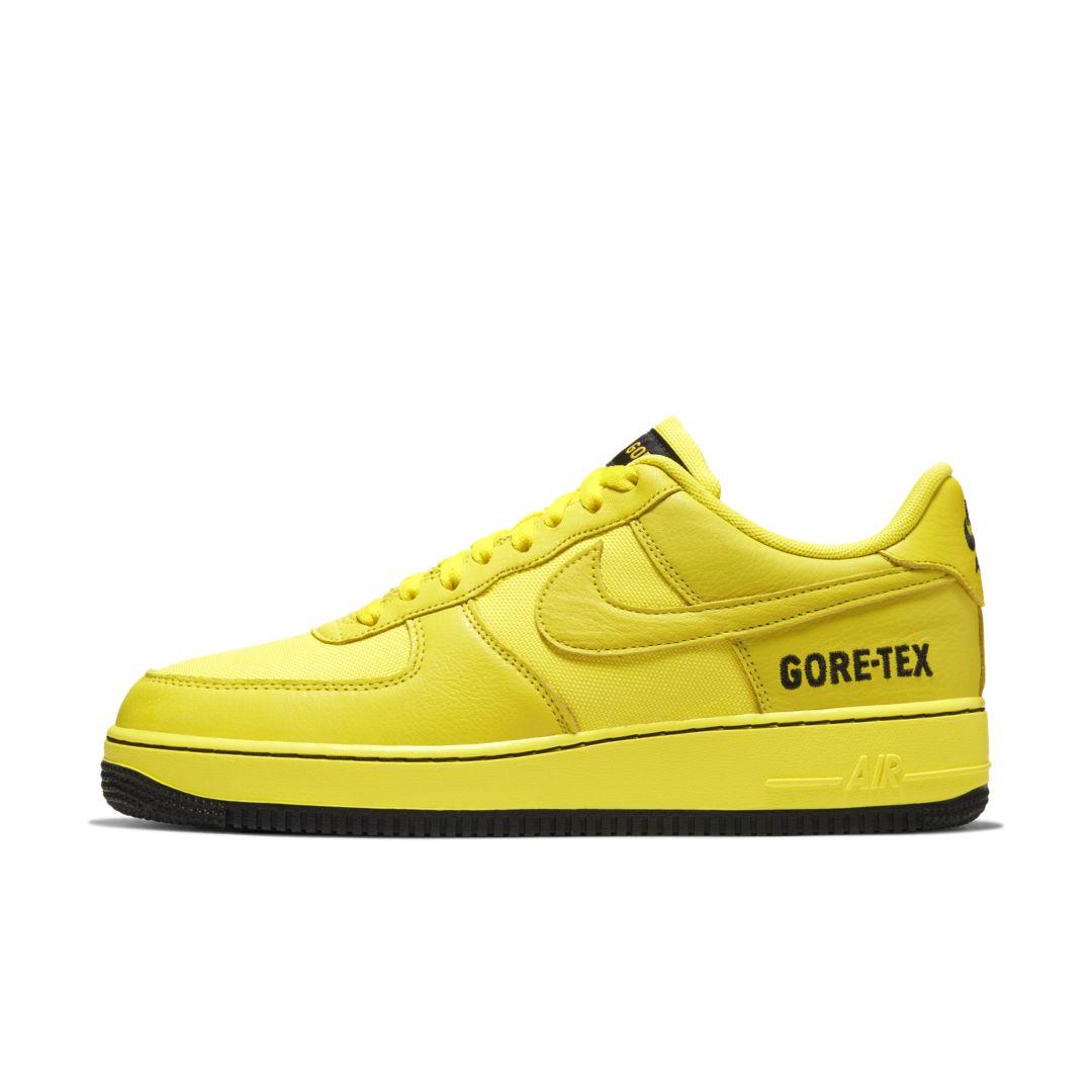 Nike Rubber Air Force 1 Gore-tex Shoe in Yellow for Men | Lyst