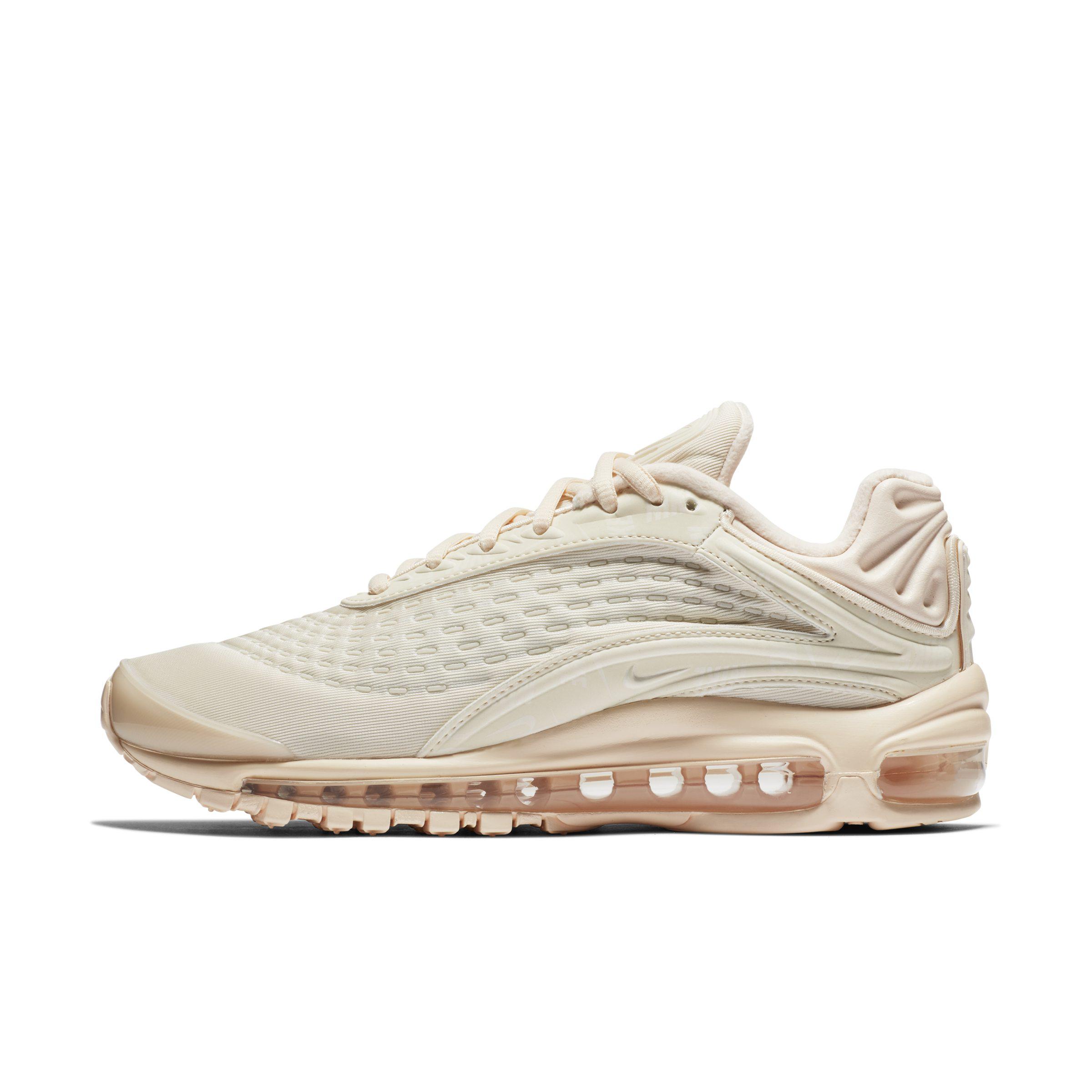 nike air max deluxe corduroy and leather sneakers