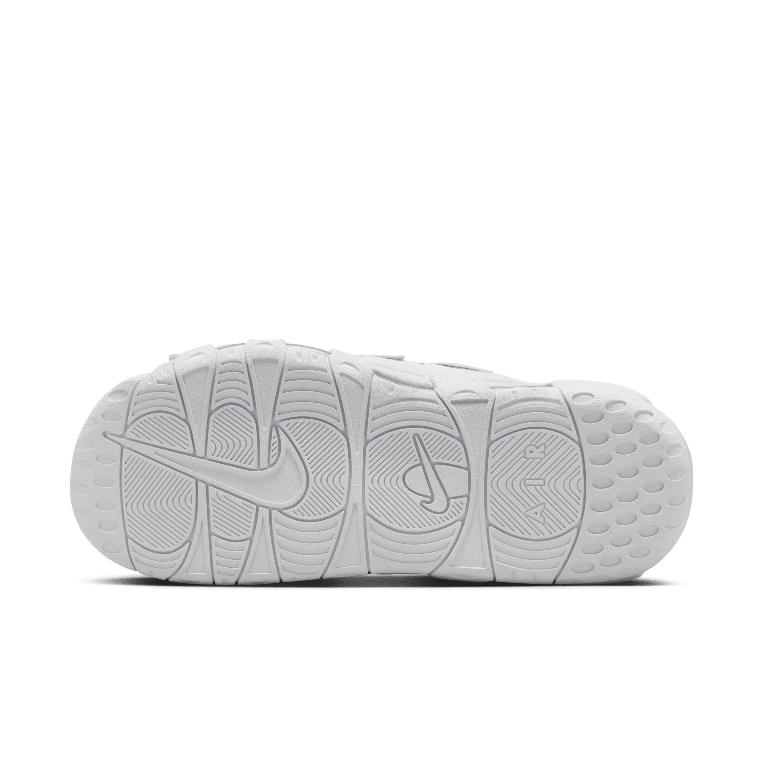 Nike Air More Uptempo Slides in Grey for Men Lyst UK