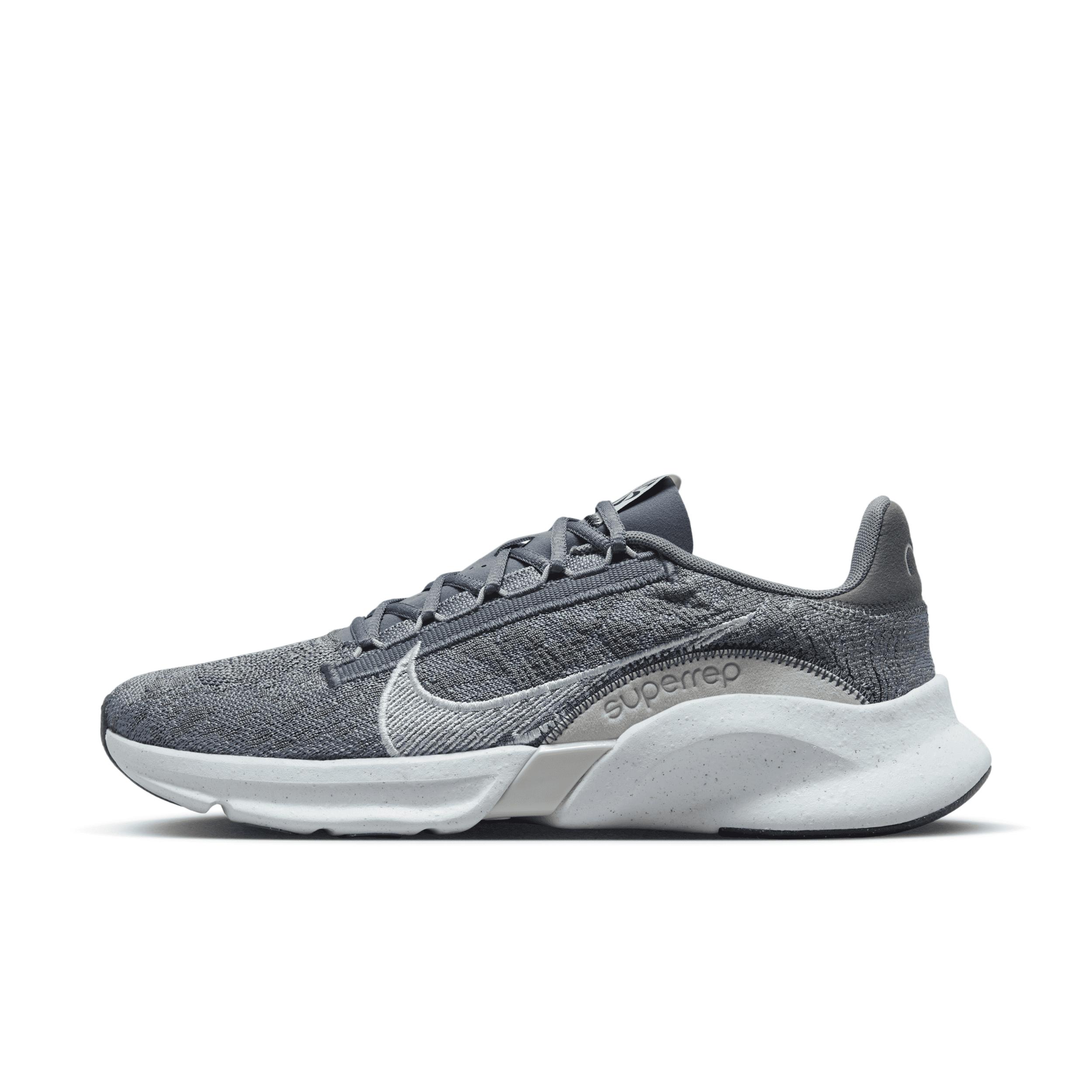 Nike Superrep Go 3 Next Nature Flyknit Training Shoes In Grey, in Blue for  Men | Lyst
