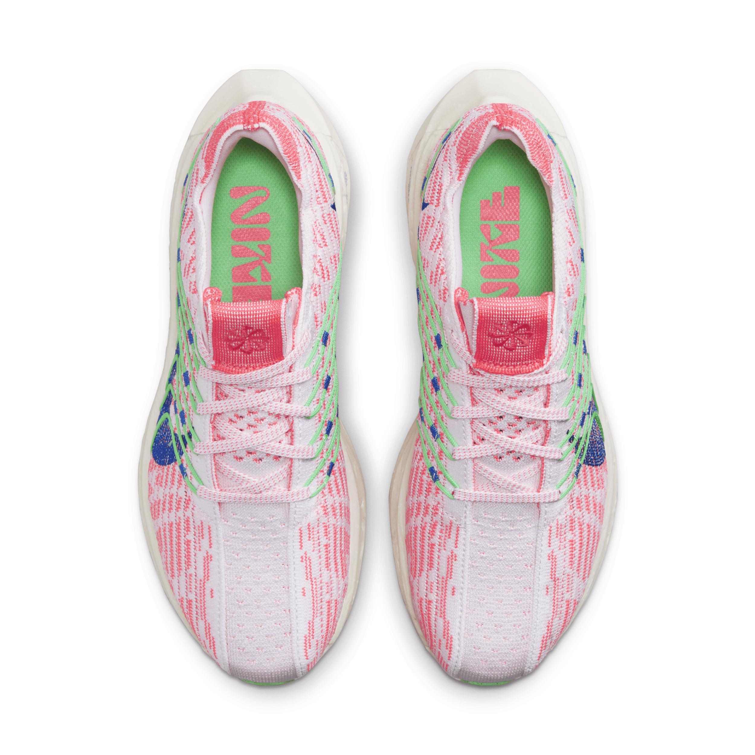 Nike Pegasus Turbo Next Nature Road Running Shoes In White, in Pink | Lyst
