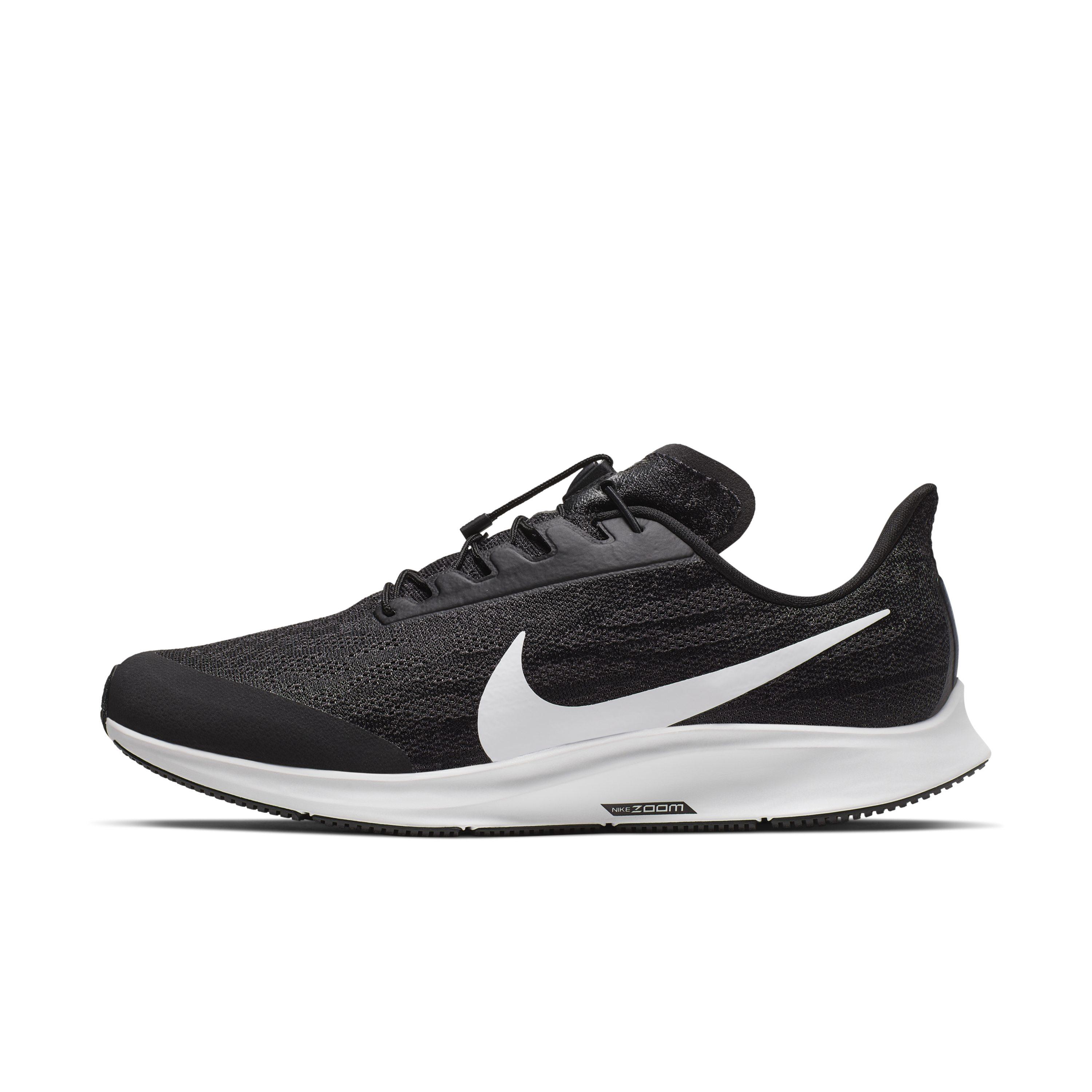 Nike Pegasus 36 Flyease (extra Wide) Running Shoe in Black for Men ...