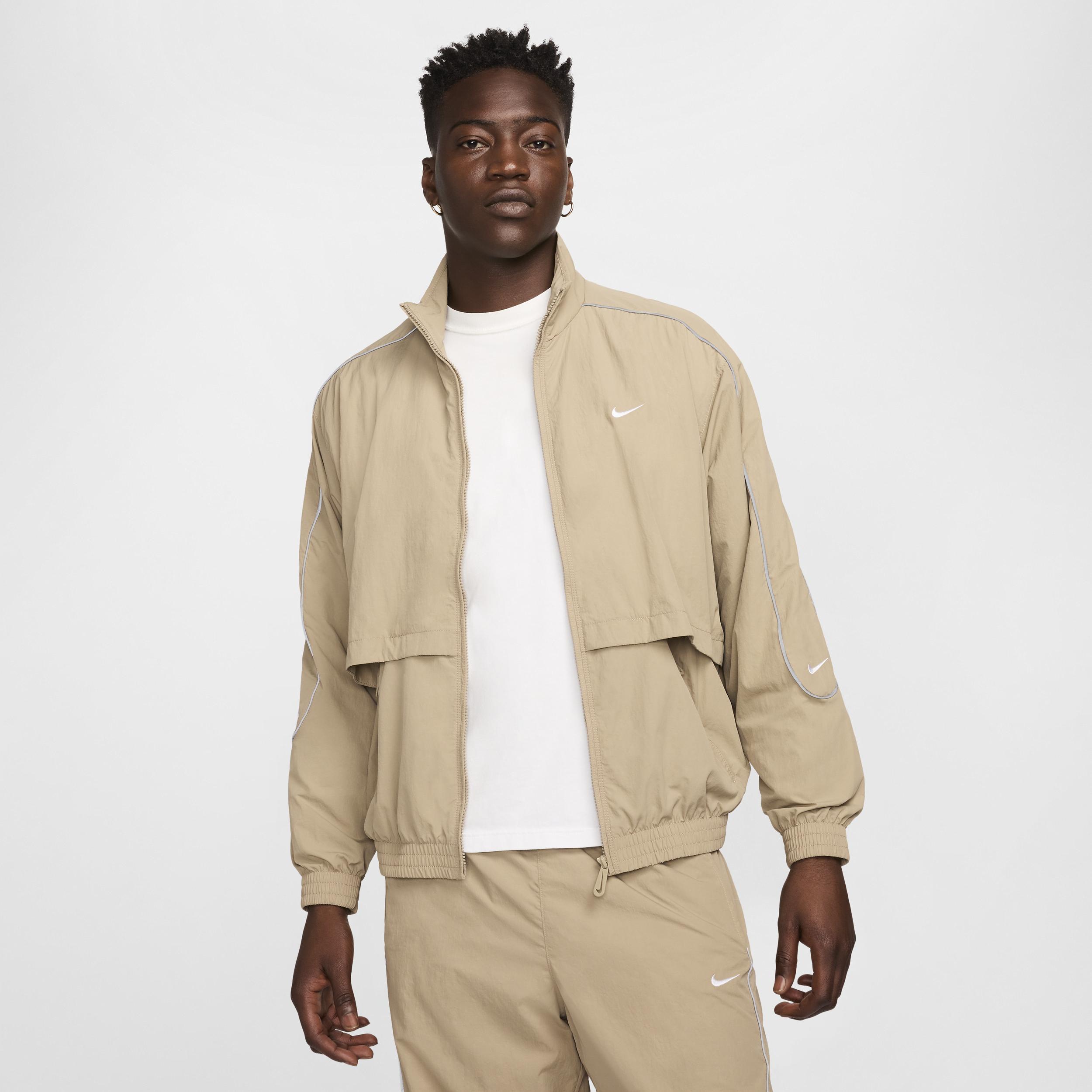men's woven running jacket nike run stripe