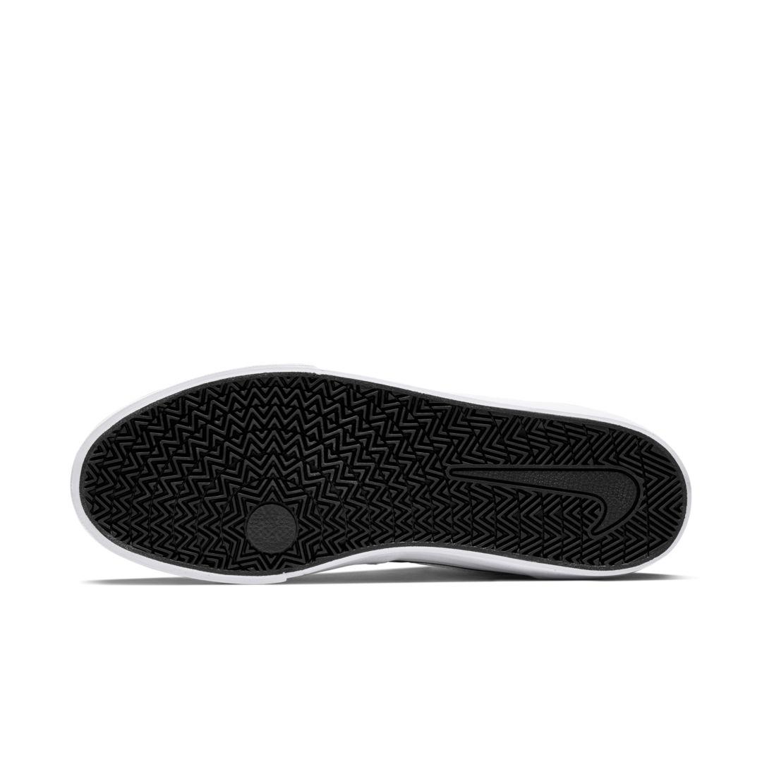 Nike Sb Charge Mid Canvas Skate Shoe in Black for Men - Lyst