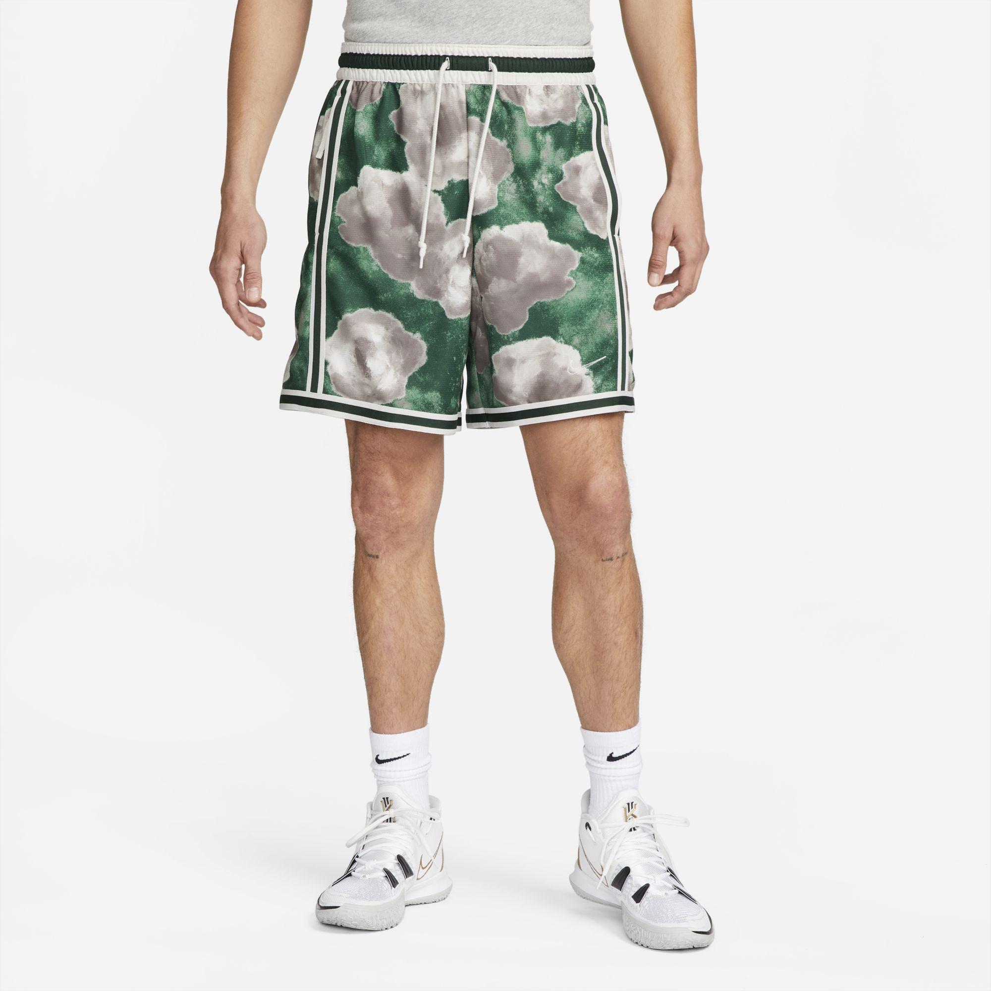 Nike Dna+ Floral Basketball Shorts In Green, for Men | Lyst
