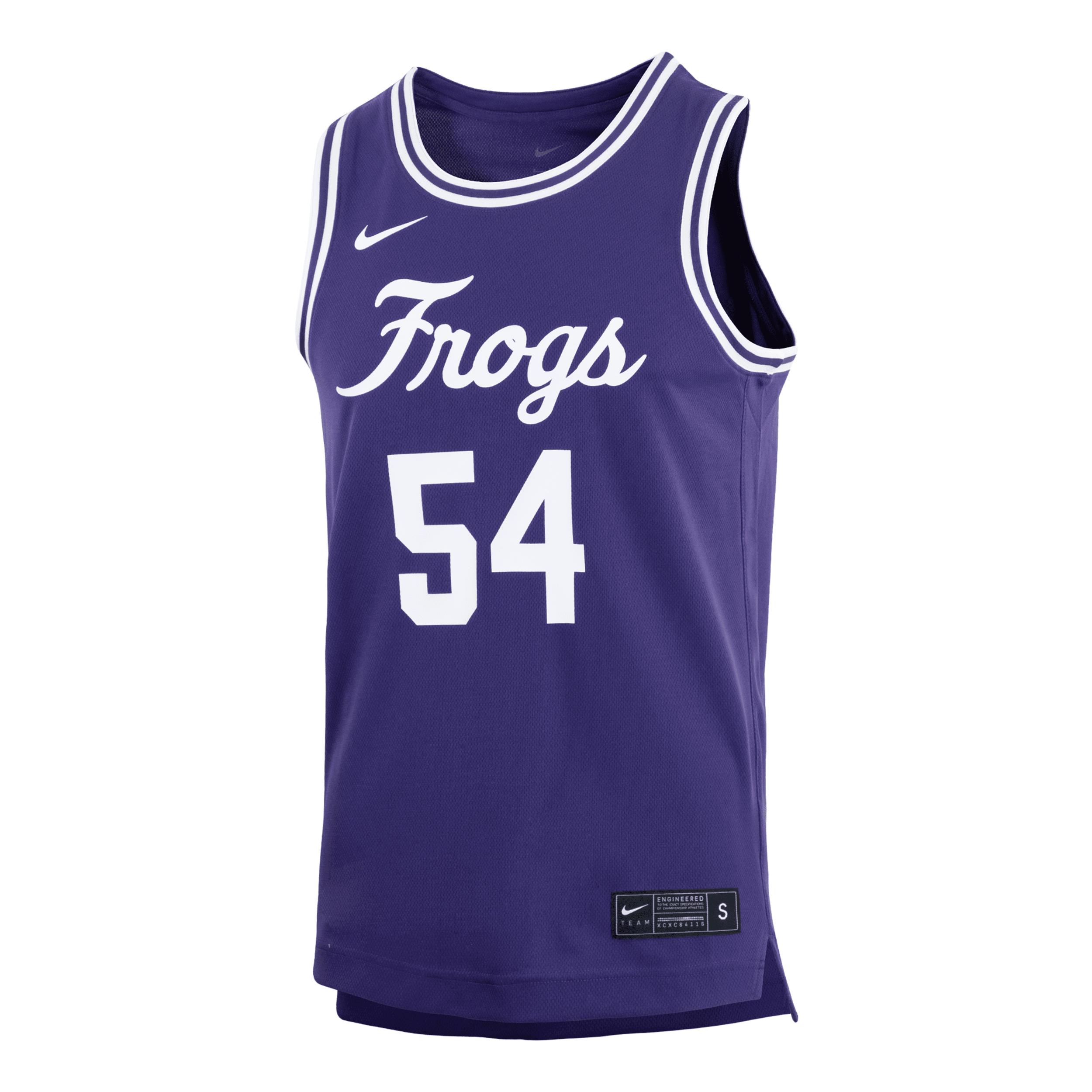 Nike Tcu College Basketball Jersey In Purple, in Blue for Men | Lyst