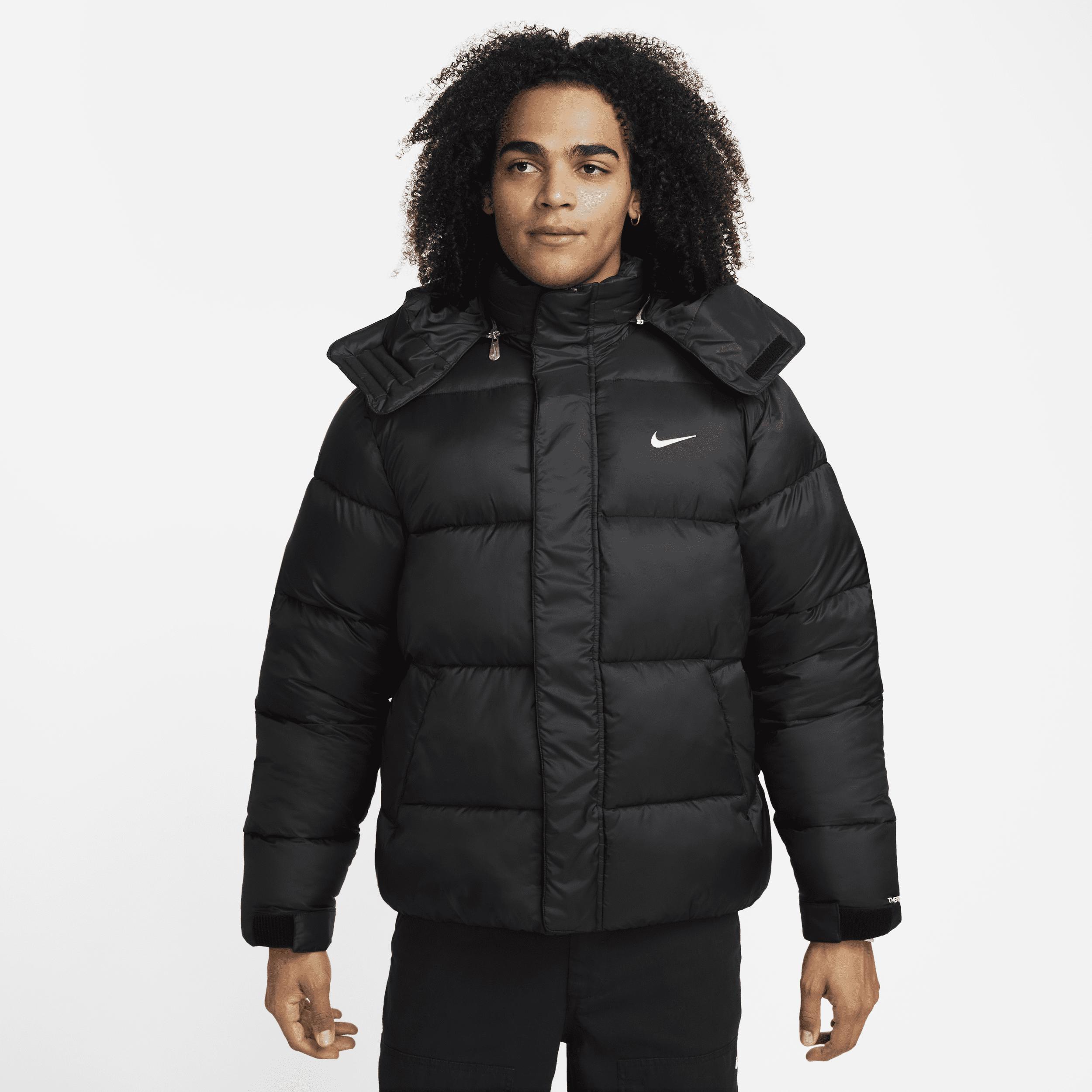 Domar Recitar heroico Nike Life Therma-fit Puffer Jacket in Black for Men | Lyst