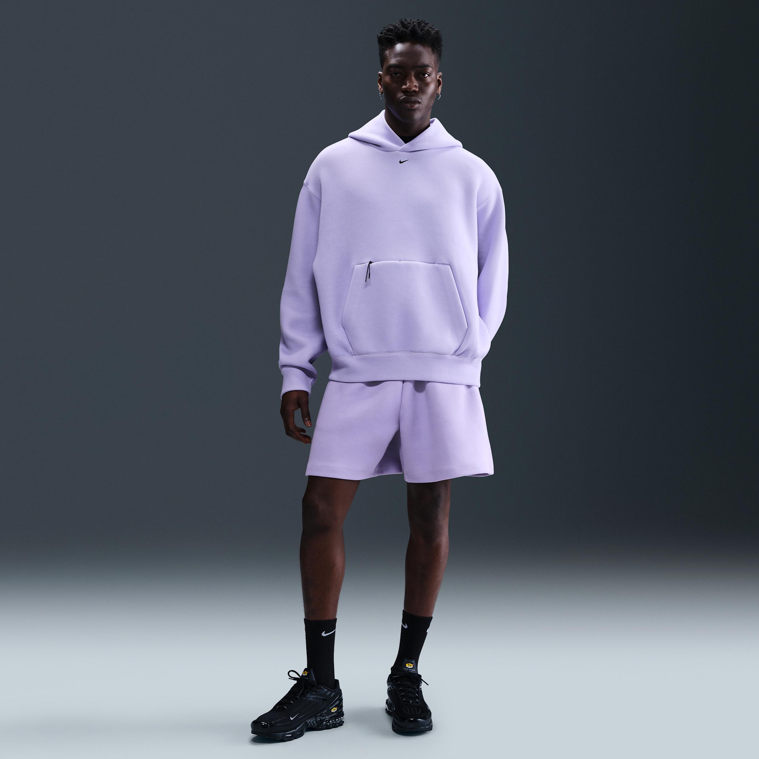 lavender nike tech fleece hoodie