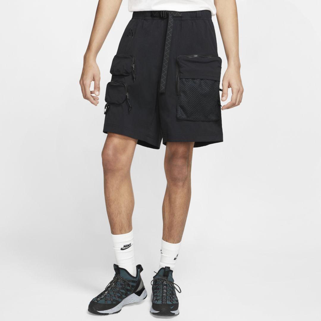 Nike Synthetic Acg Cargo Shorts in Black for Men - Lyst