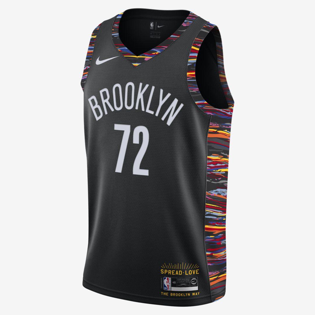 Nike Synthetic """Biggie"" Nets City Edition Nba Swingman Jersey (black) -  Clearance Sale" for Men | Lyst