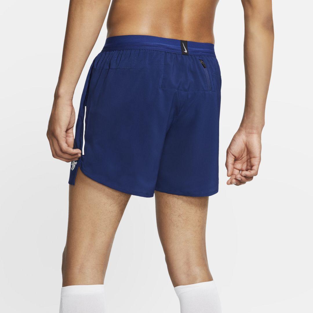 nike running flex stride shorts in blue