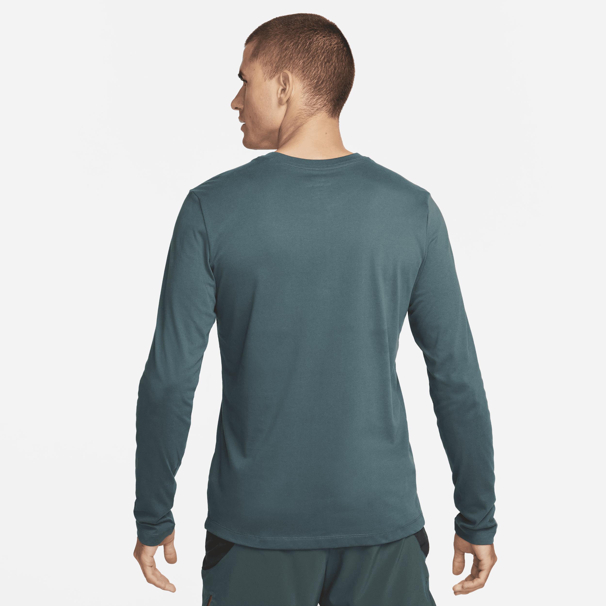 Nike Men's Miami Dolphins Sideline Velocity Long Sleeve T-Shirt - Dark Grey Heather - XXL Each