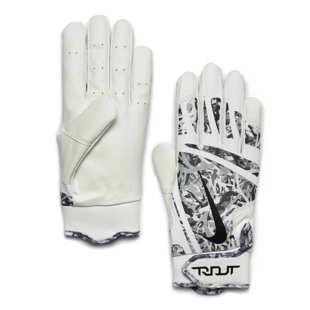 all white nike baseball batting gloves