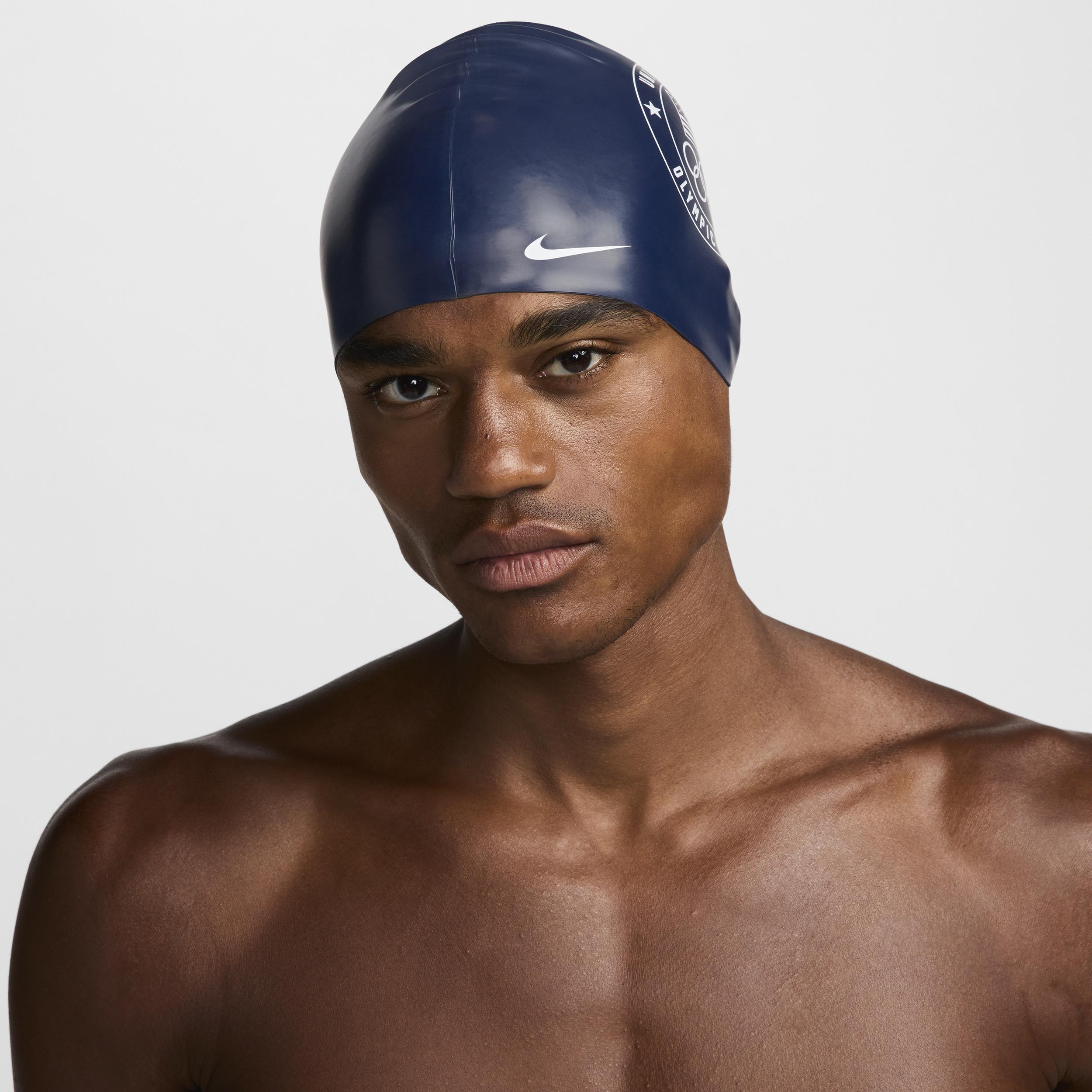 Nike Swim Team Usa Silicone Swim Cap in Blue | Lyst