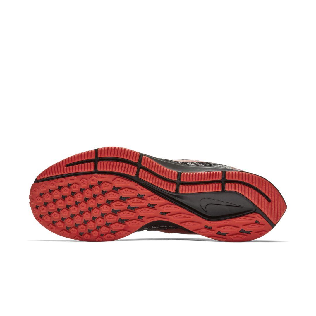 Nike Air Zoom Pegasus 35 Running Shoe in Black/Red (Black) for Men - Lyst
