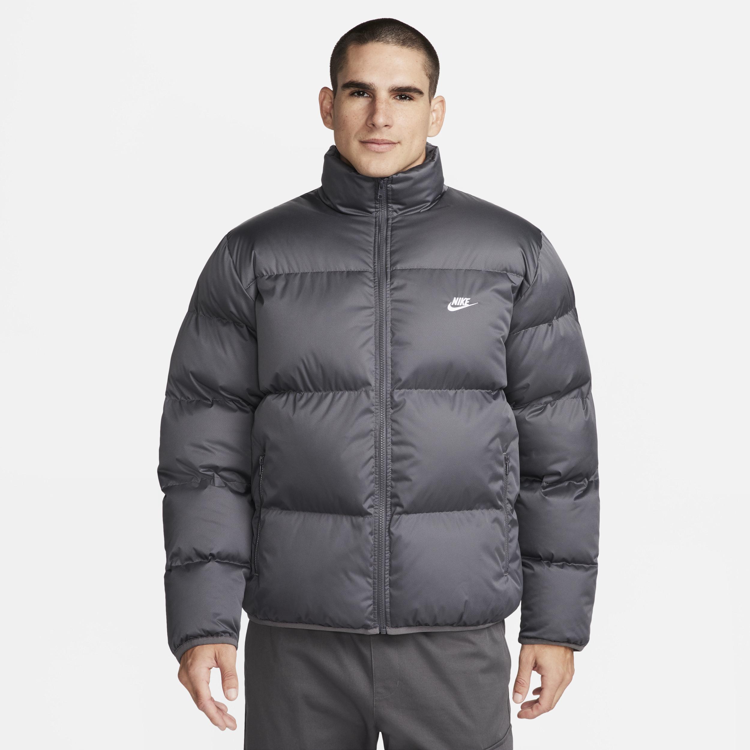 Nike Sportswear Club Puffer Jacket 50% Recycled Polyester in Gray for ...