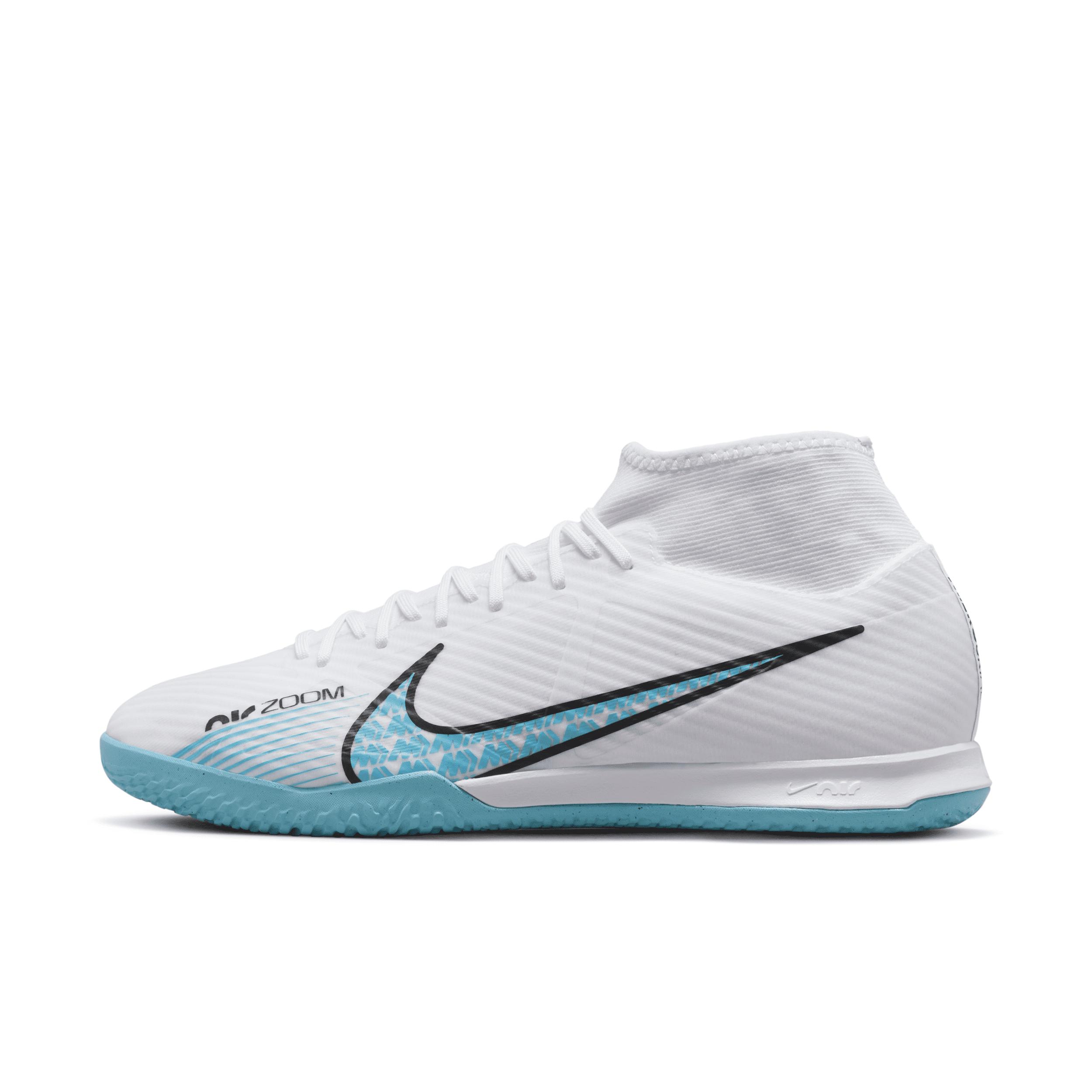Nike Zoom Mercurial Superfly 9 Academy Ic Indoor/court Soccer Shoes In  White, in Blue | Lyst