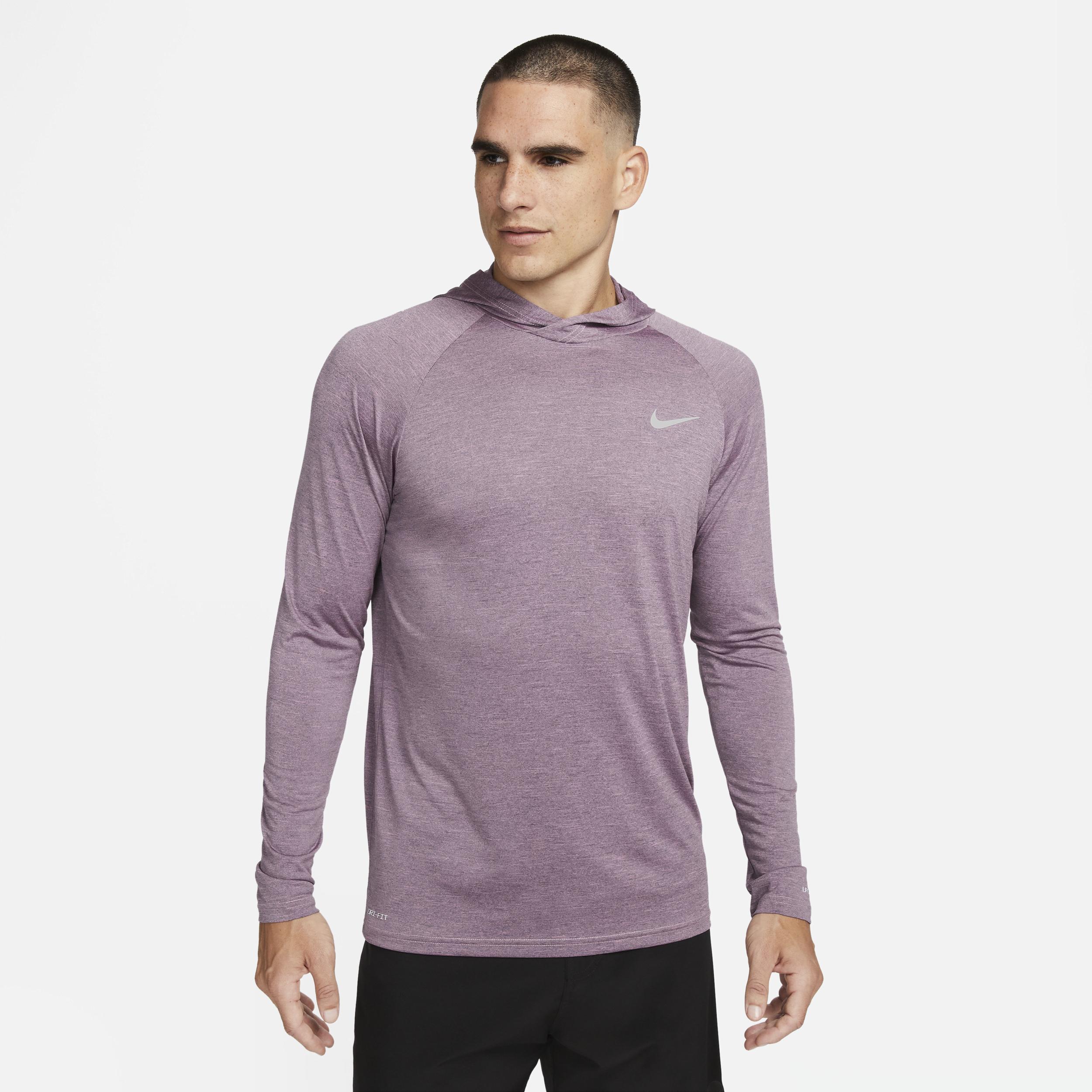 Nike Long-sleeve Hooded Hydroguard Swim Shirt In Pink, in Purple for Men |  Lyst