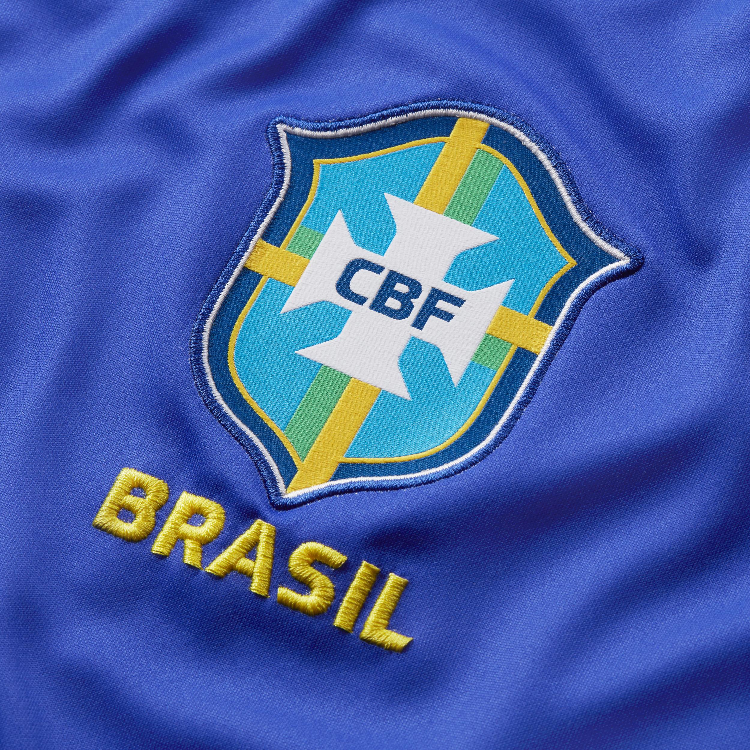 Brazil Women's National Team Nike Youth 2023 Away Stadium Replica Jersey -  Blue