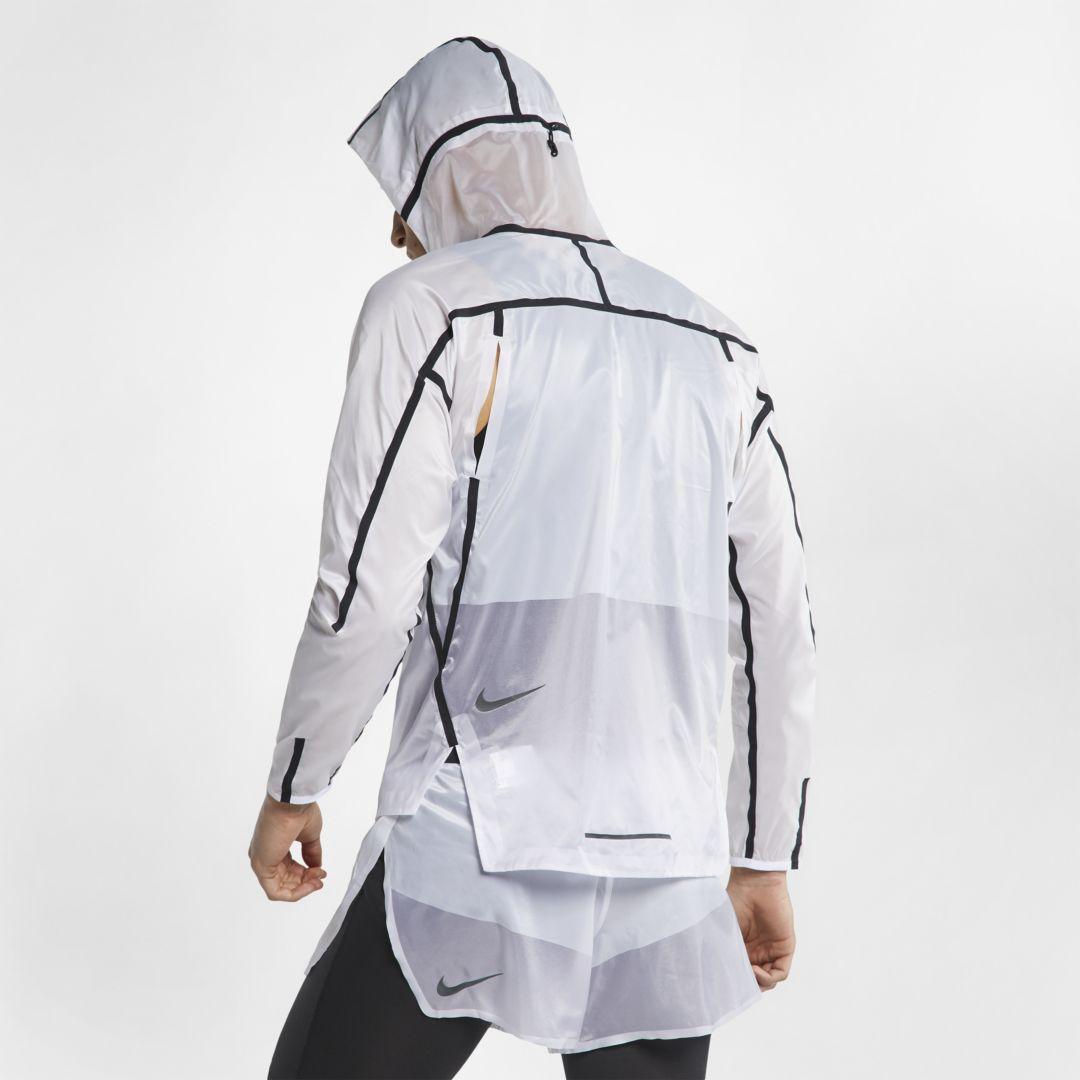 Nike Tech Pack Running Jacket in White for Men | Lyst