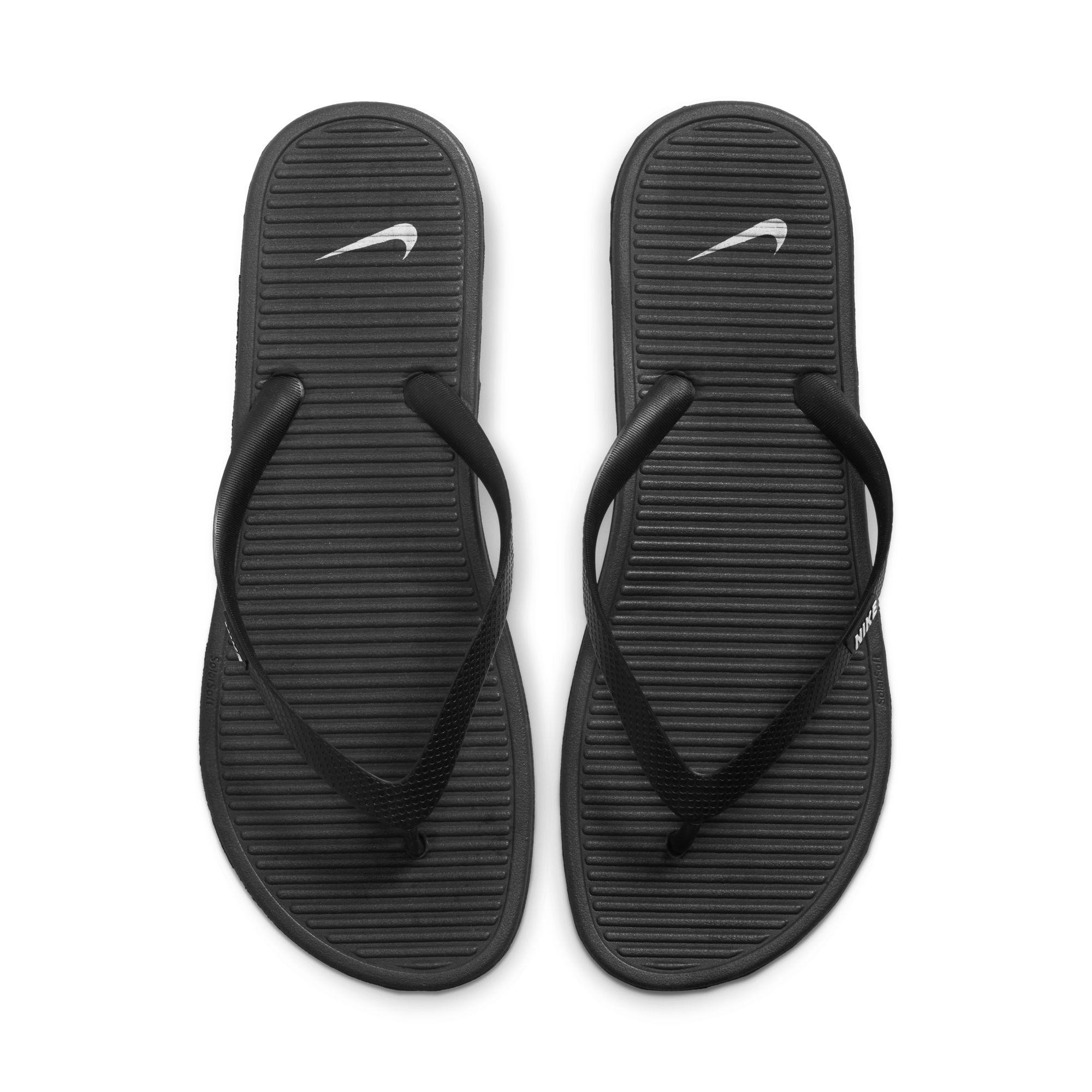 Nike Solarsoft 2 Teenslipper in het Zwart voor heren | Lyst NL