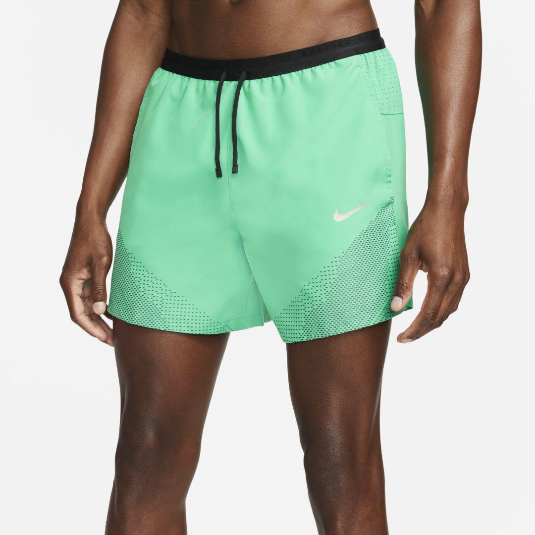 Nike Dri-fit Run Division Flex Stride 5" Brief-lined Running Shorts in  Green for Men | Lyst