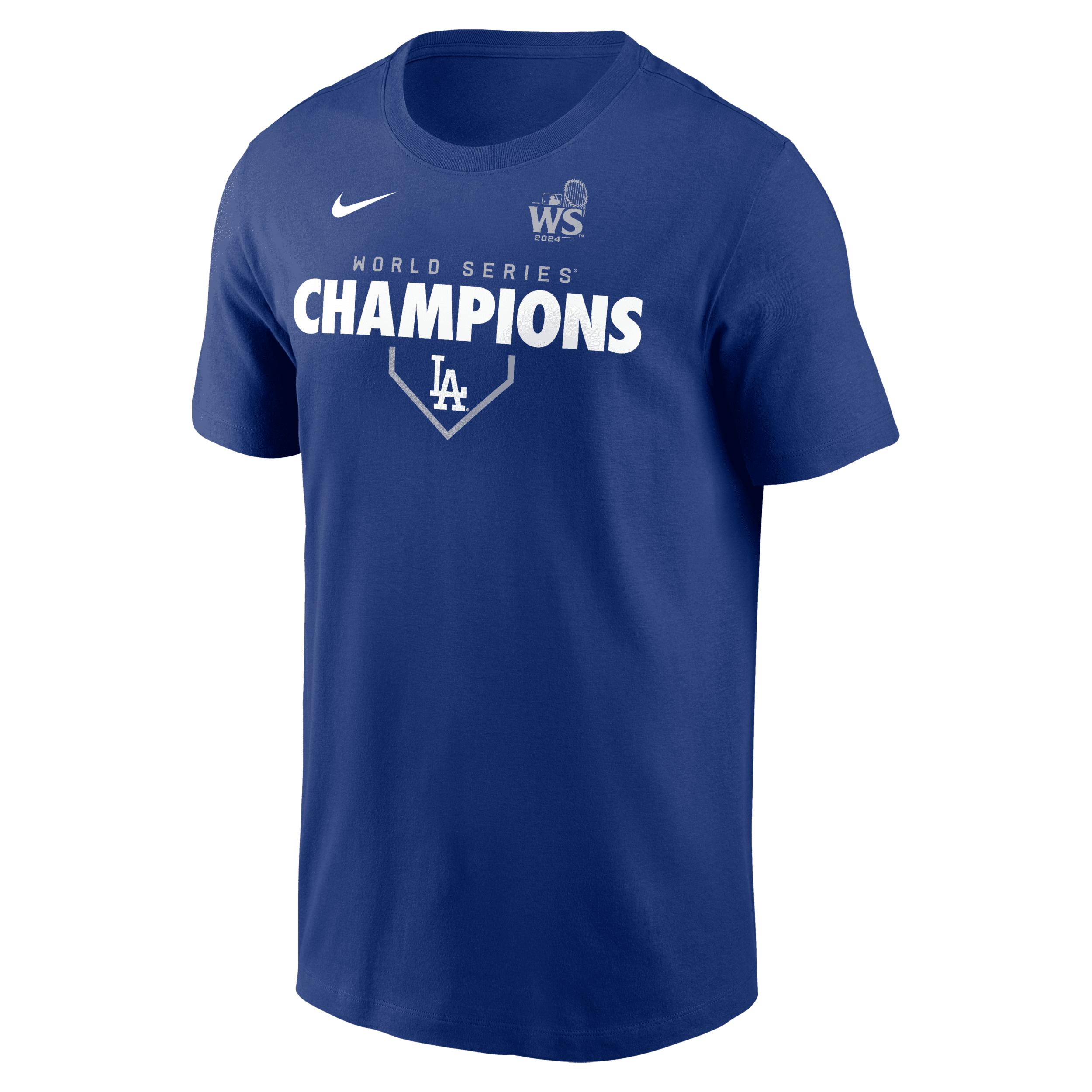 Nike Los Angeles Dodgers 2024 World Series Champions Roster Mlb T Shirt in Blue for Men Lyst