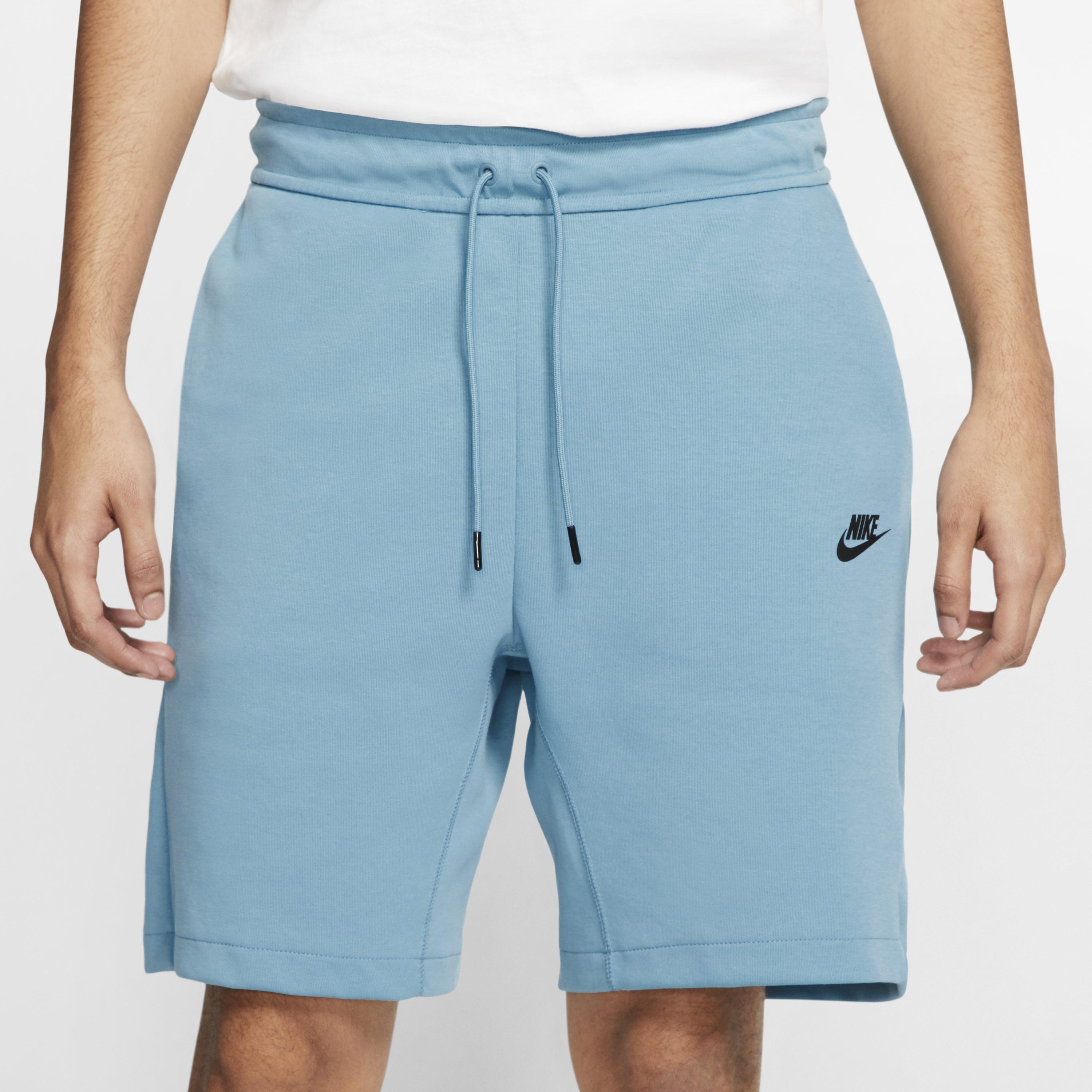periodista cigarrillo Eclipse solar Nike Sportswear Tech Fleece Shorts in Blue for Men | Lyst UK