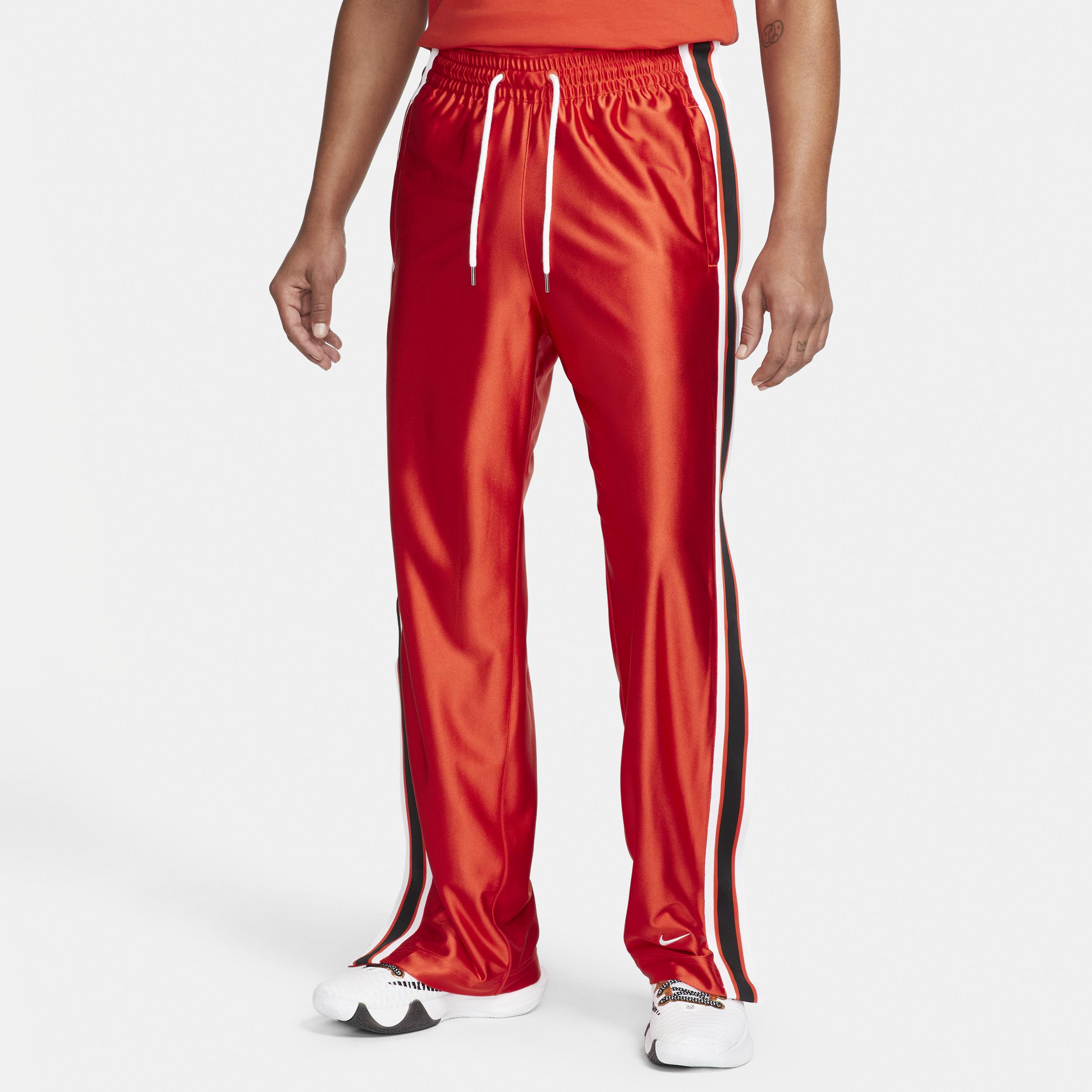 Nike Circa Tearaway Basketball Pants In Red, for Men Lyst
