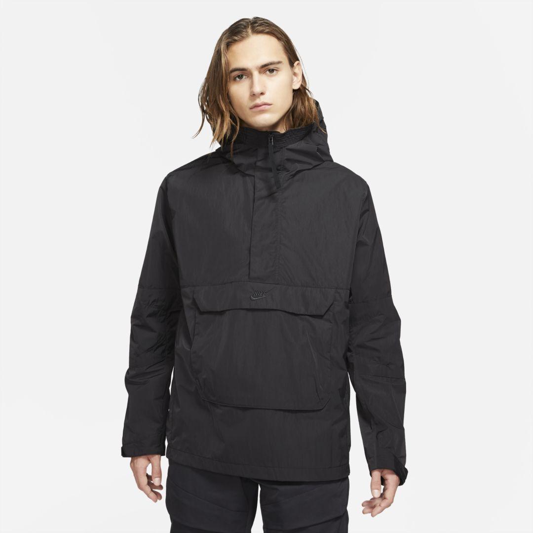 Unlined Hooded Anorak 