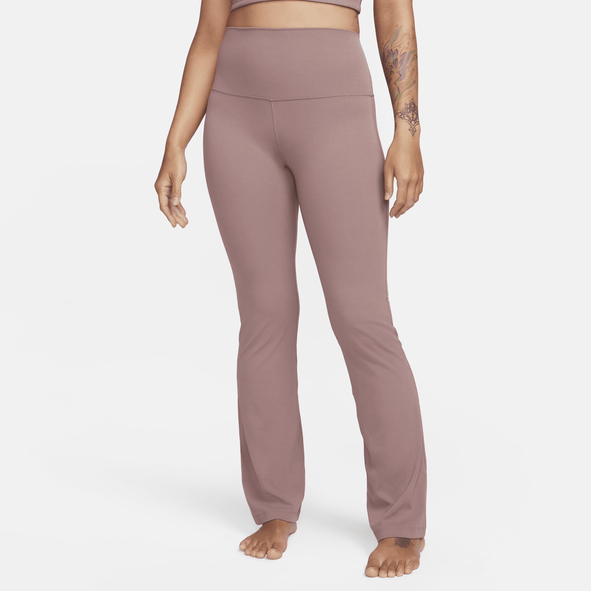 Nike Yoga Dri-fit Luxe Flared Pants in Pink