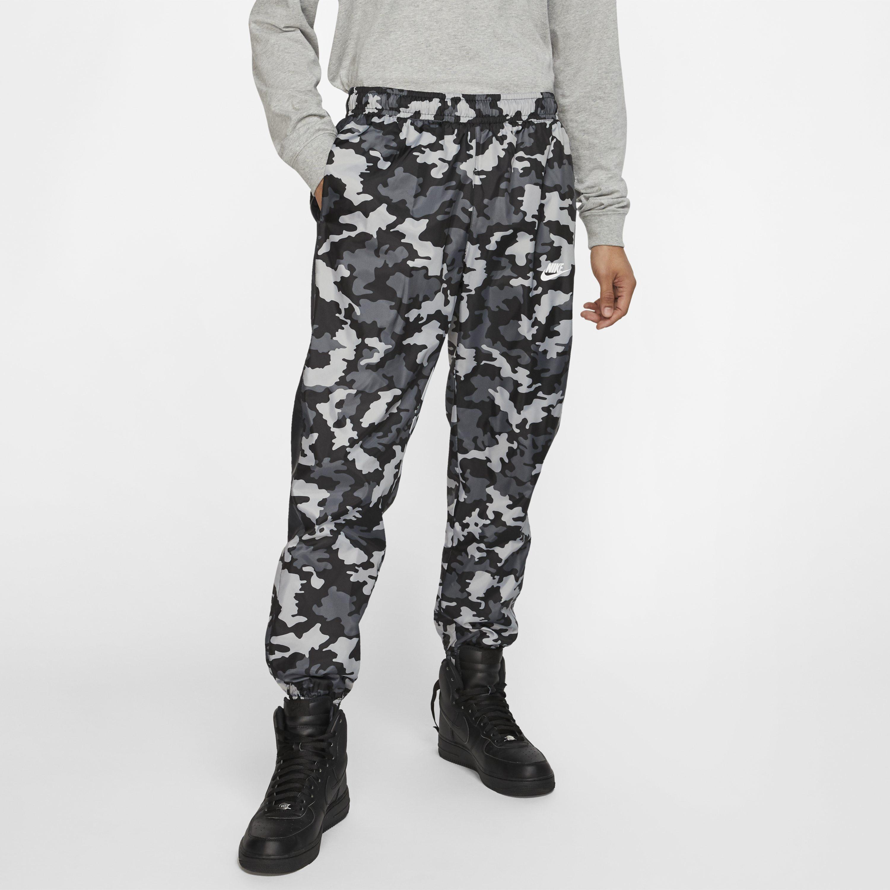 Nike Sportswear Woven Camo Track Pants (black) - Clearance Sale for Men |  Lyst UK