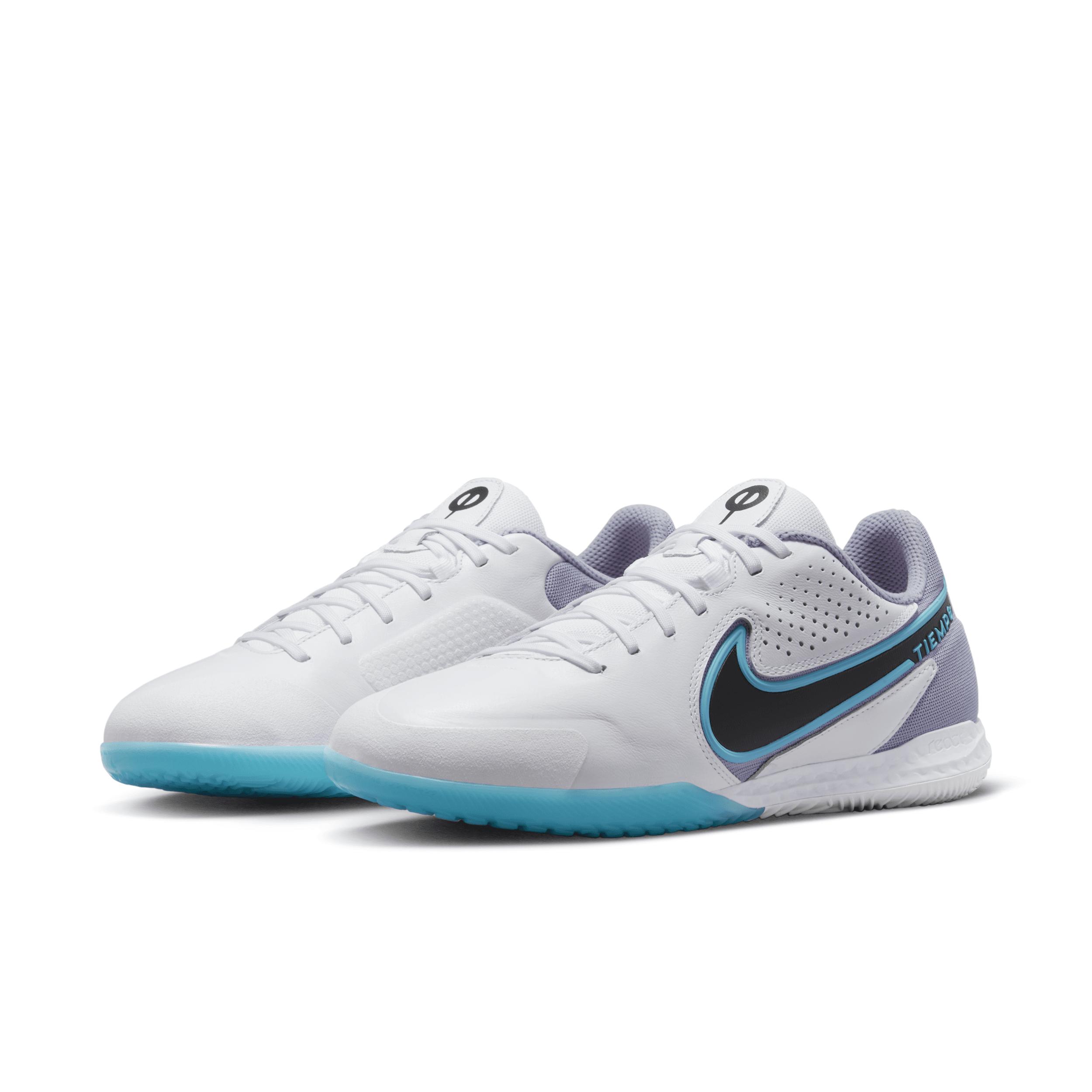 Nike Unisex React Tiempo Legend 9 Pro Ic Indoor/court Soccer Shoes In White, in | Lyst