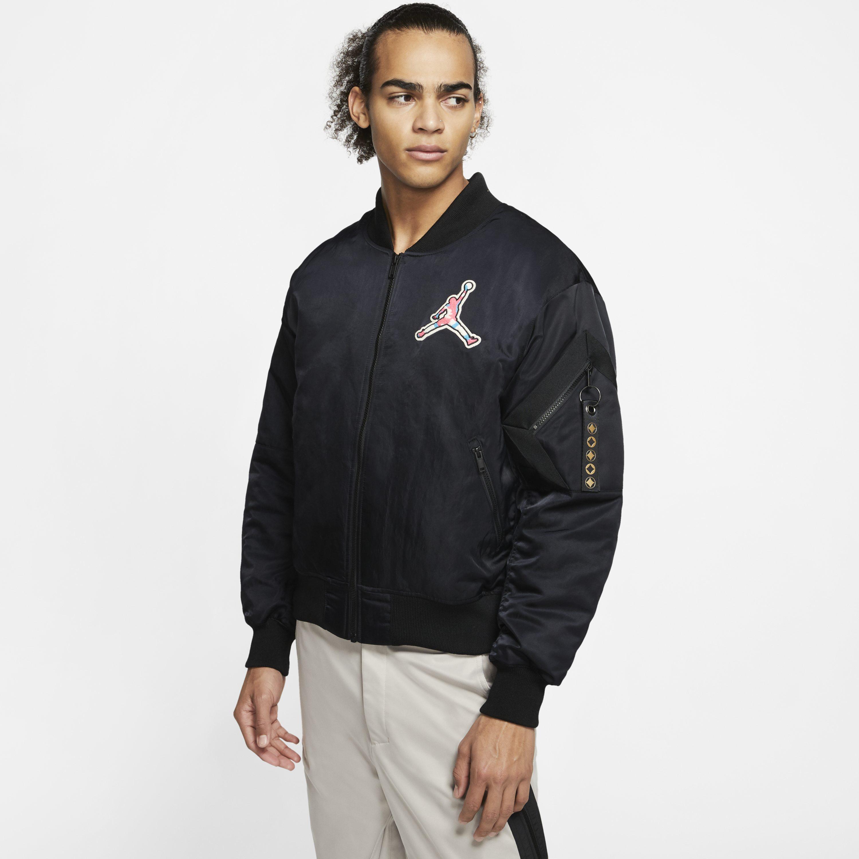 Nike Jordan' Chinese New Year' Bomber Jacket in Black for Men | Lyst UK