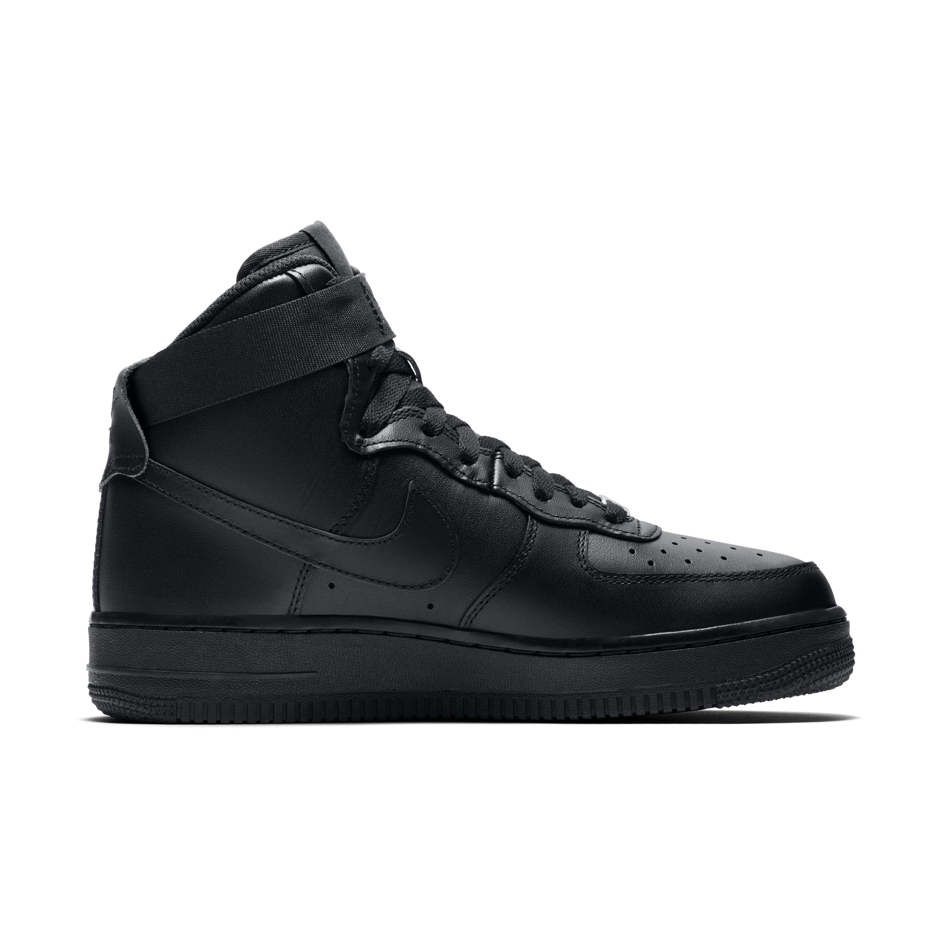 nike air force 1 high 08 le black