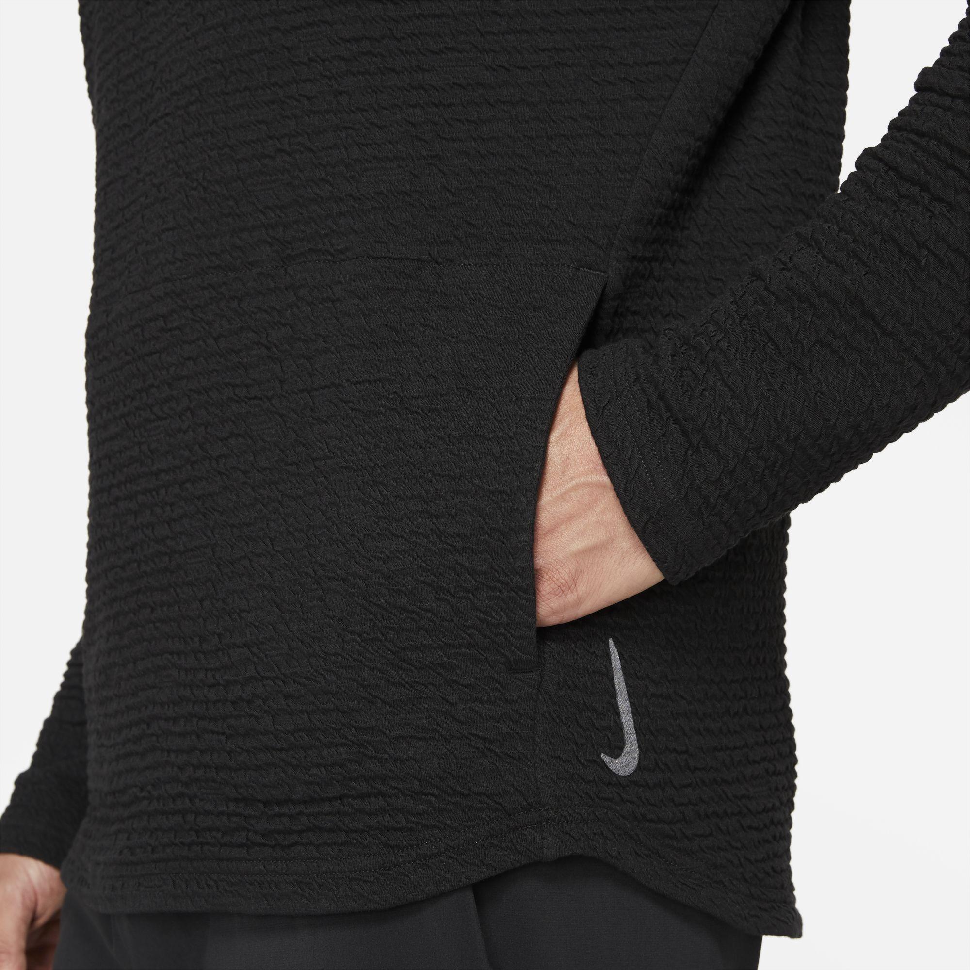 Nike Yoga Pullover Hoodie in Black for Men Lyst UK