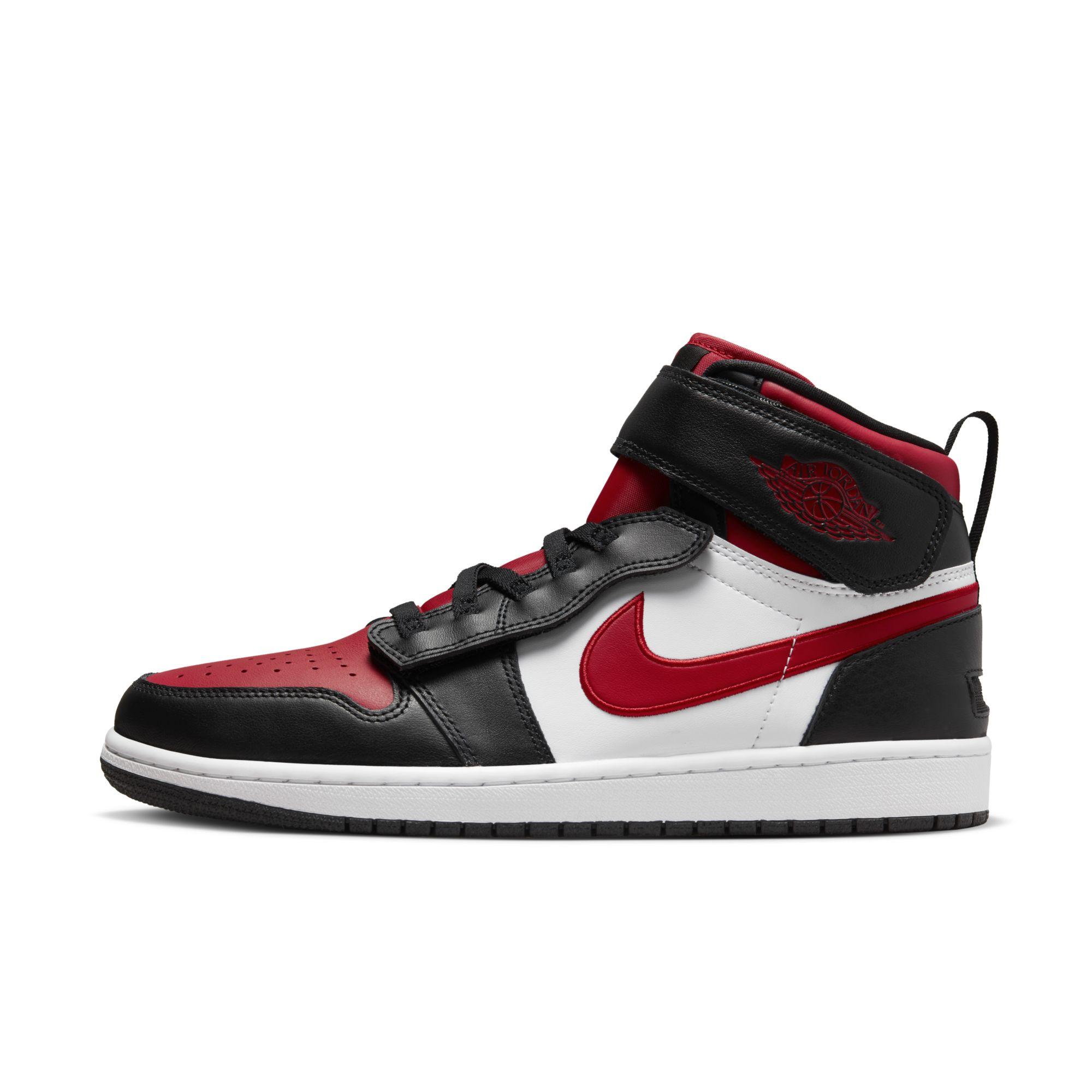 nike air jordan 1 high flyease black toe