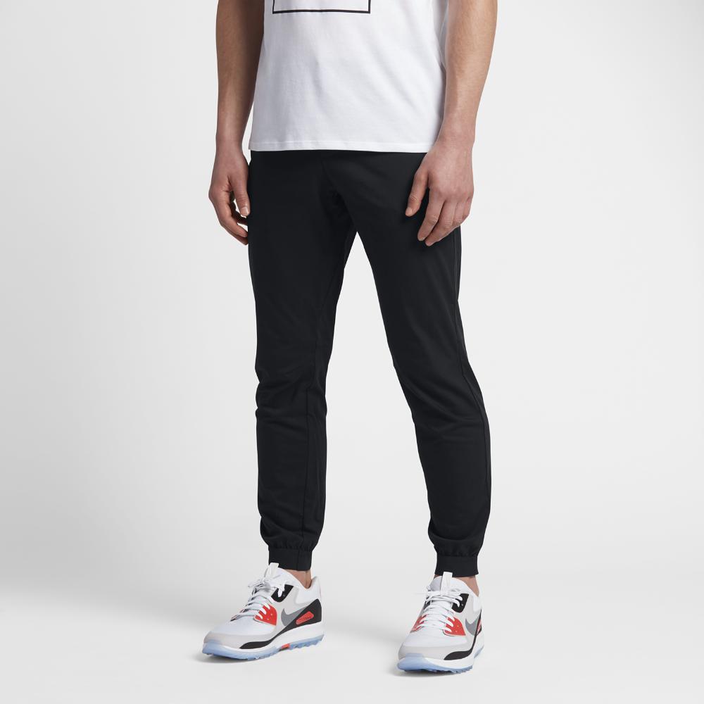 Nike Cotton Flex Jogger Men's Golf Pants in Black/White (Black) for Men |  Lyst
