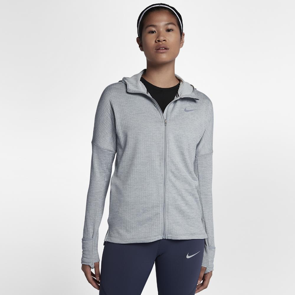 therma sphere element running hoodie