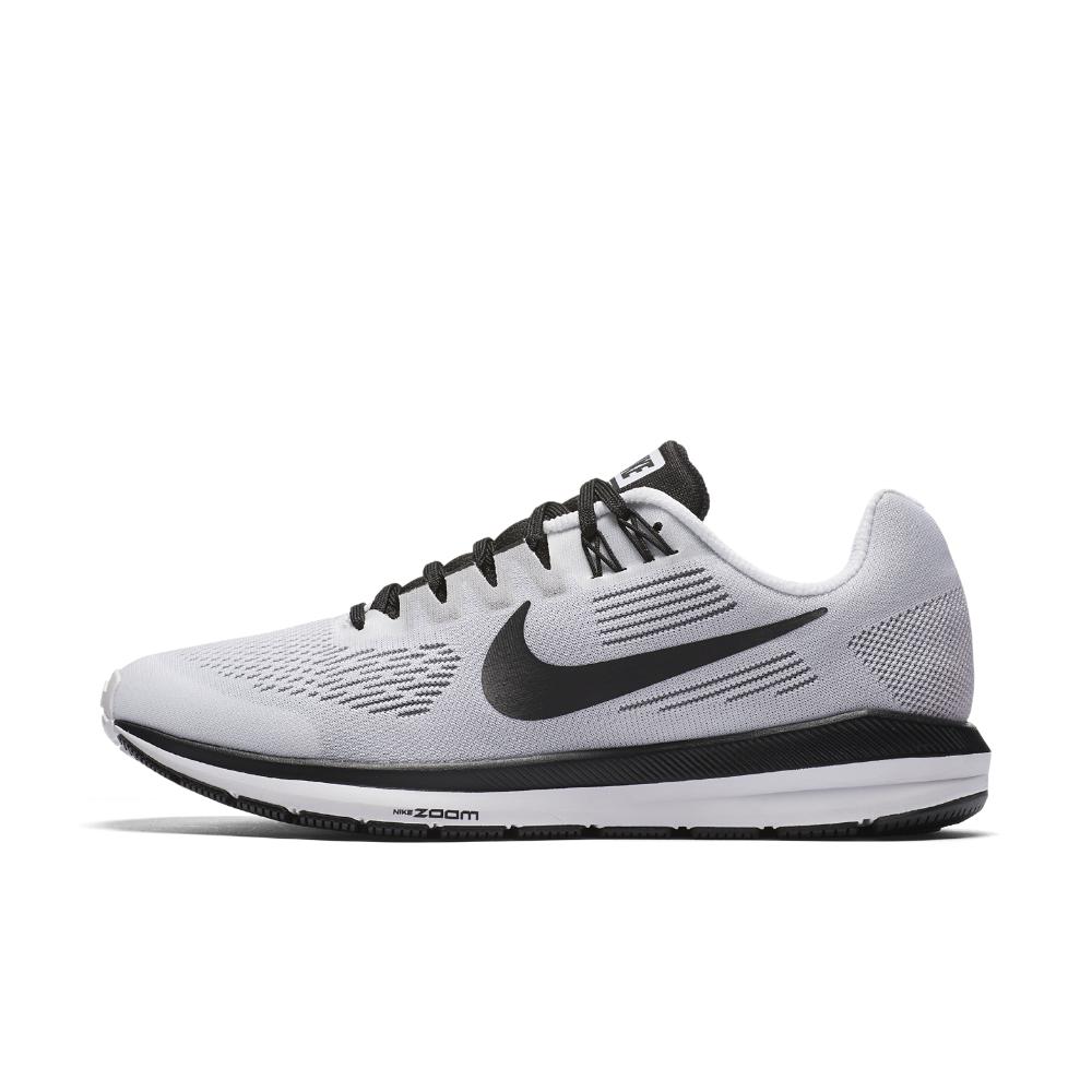 Nike Rubber Air Zoom Structure 21 Le Women's Running Shoe in White ...