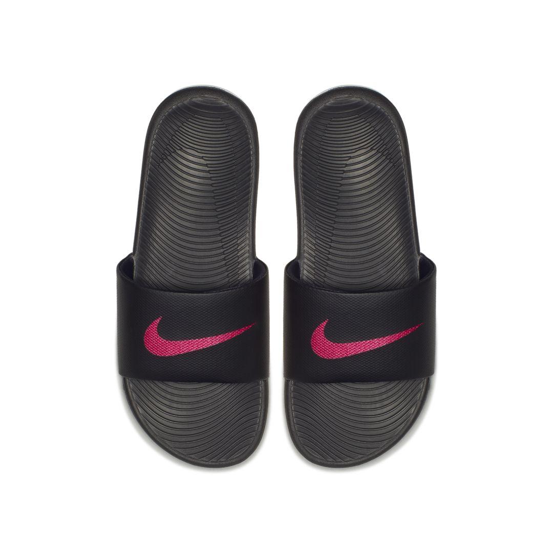 nike kawa slide black