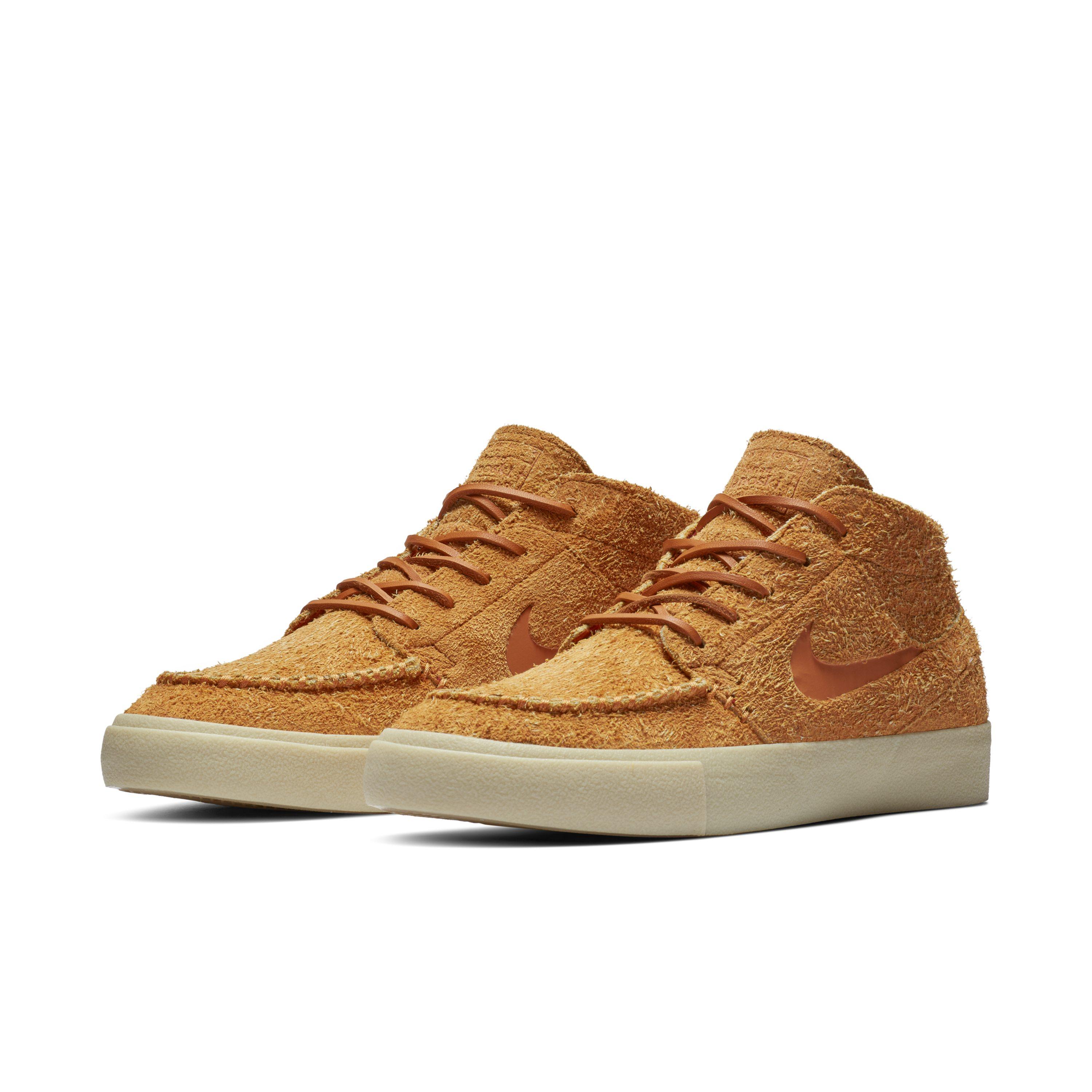 Nike Sb Zoom Stefan Janoski Mid Crafted Skate Shoe in Orange for Men | Lyst  UK