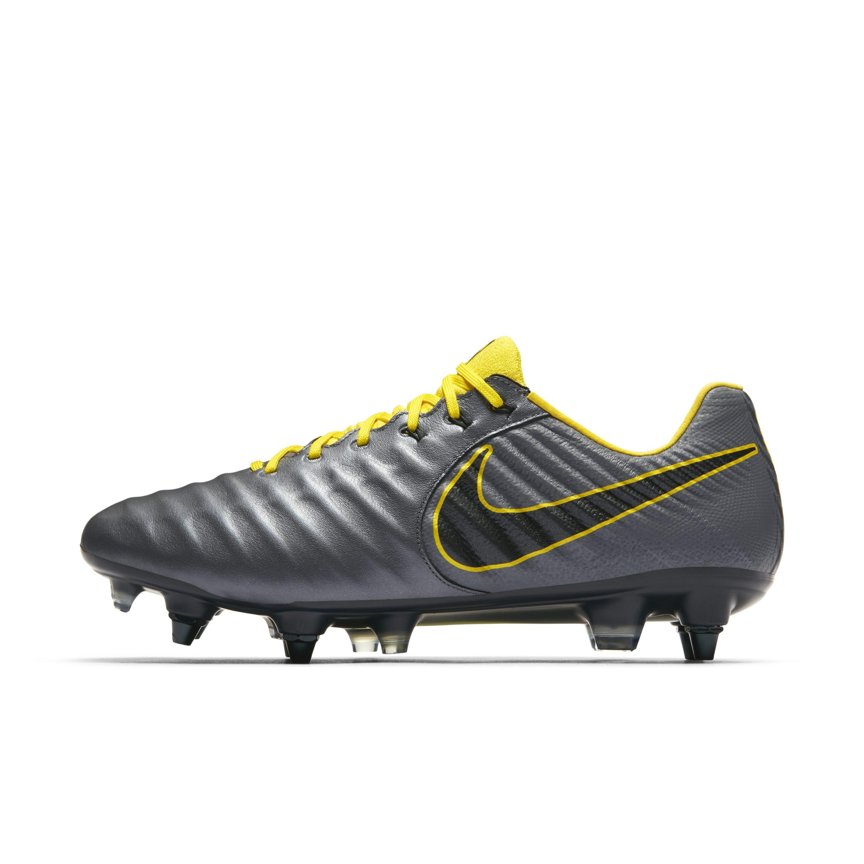 Nike Tiempo Legend Vii Elite Sg-pro Anti-clog Soft-ground Football Boot in  Grey for Men | Lyst UK