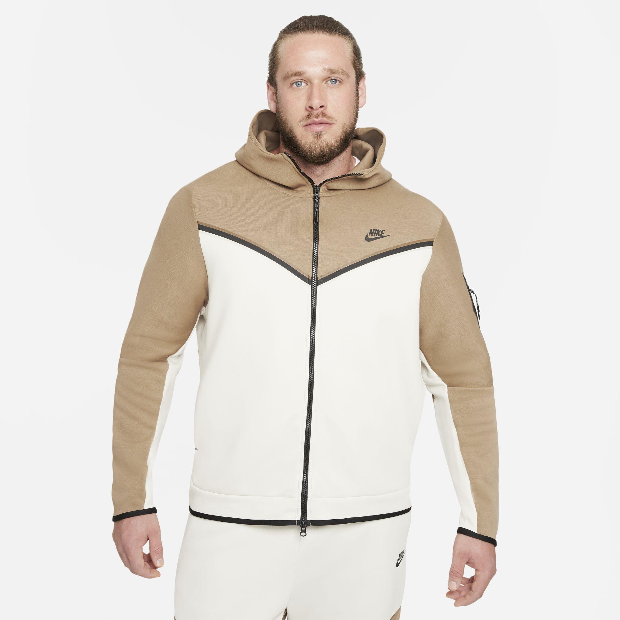 nike tech fleece brown