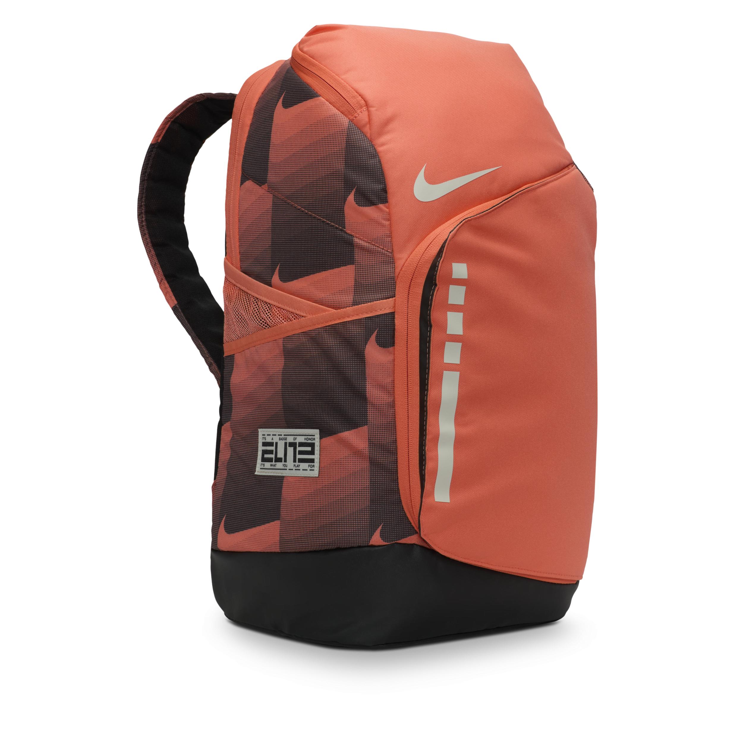 orange nike backpack