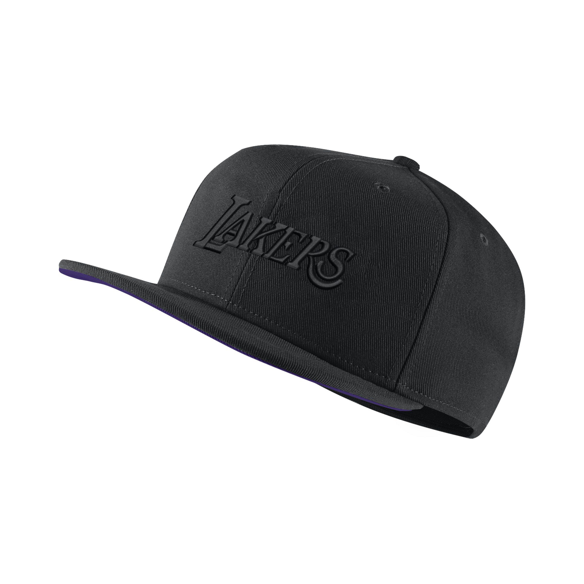 nike lakers cap