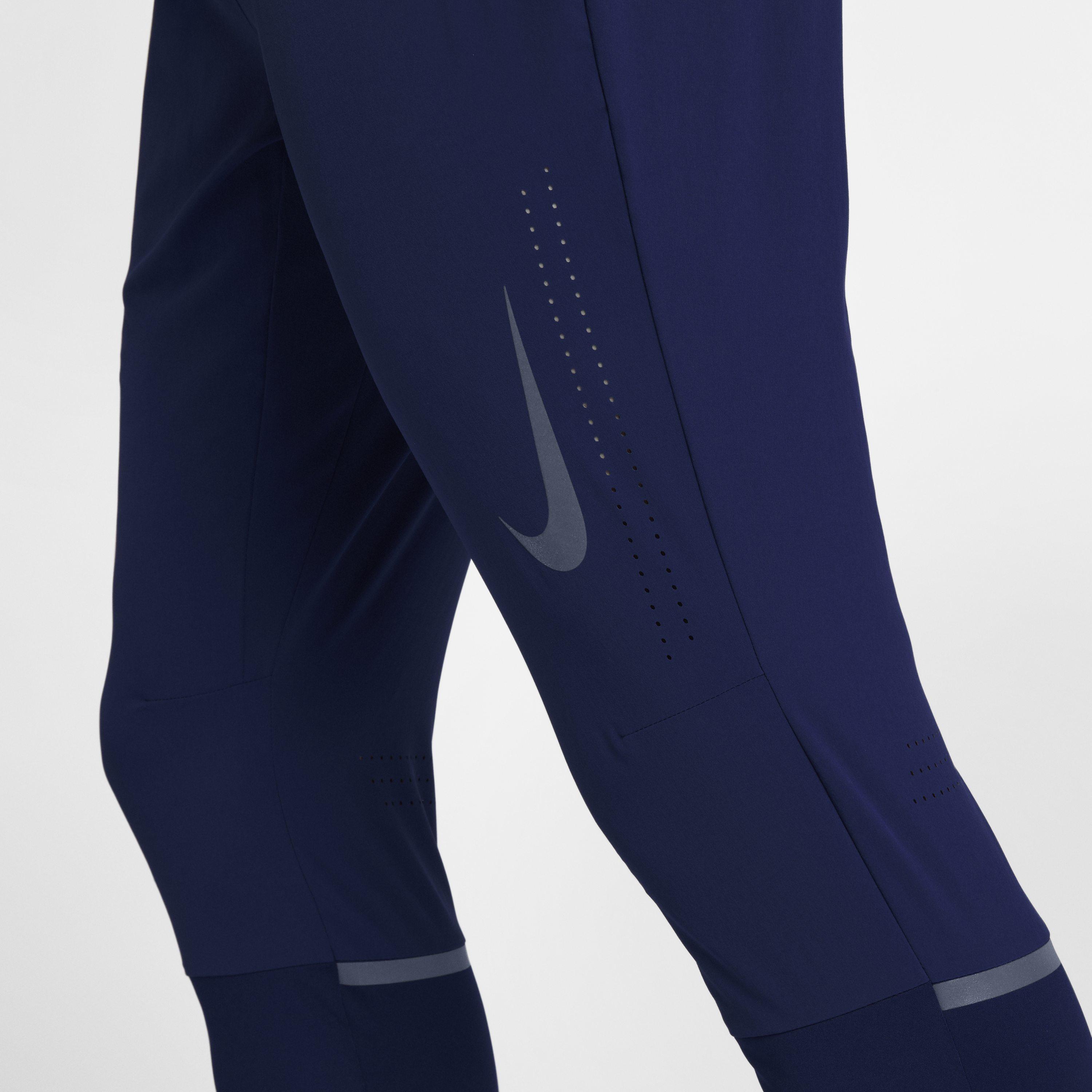 nike swift running pants blue