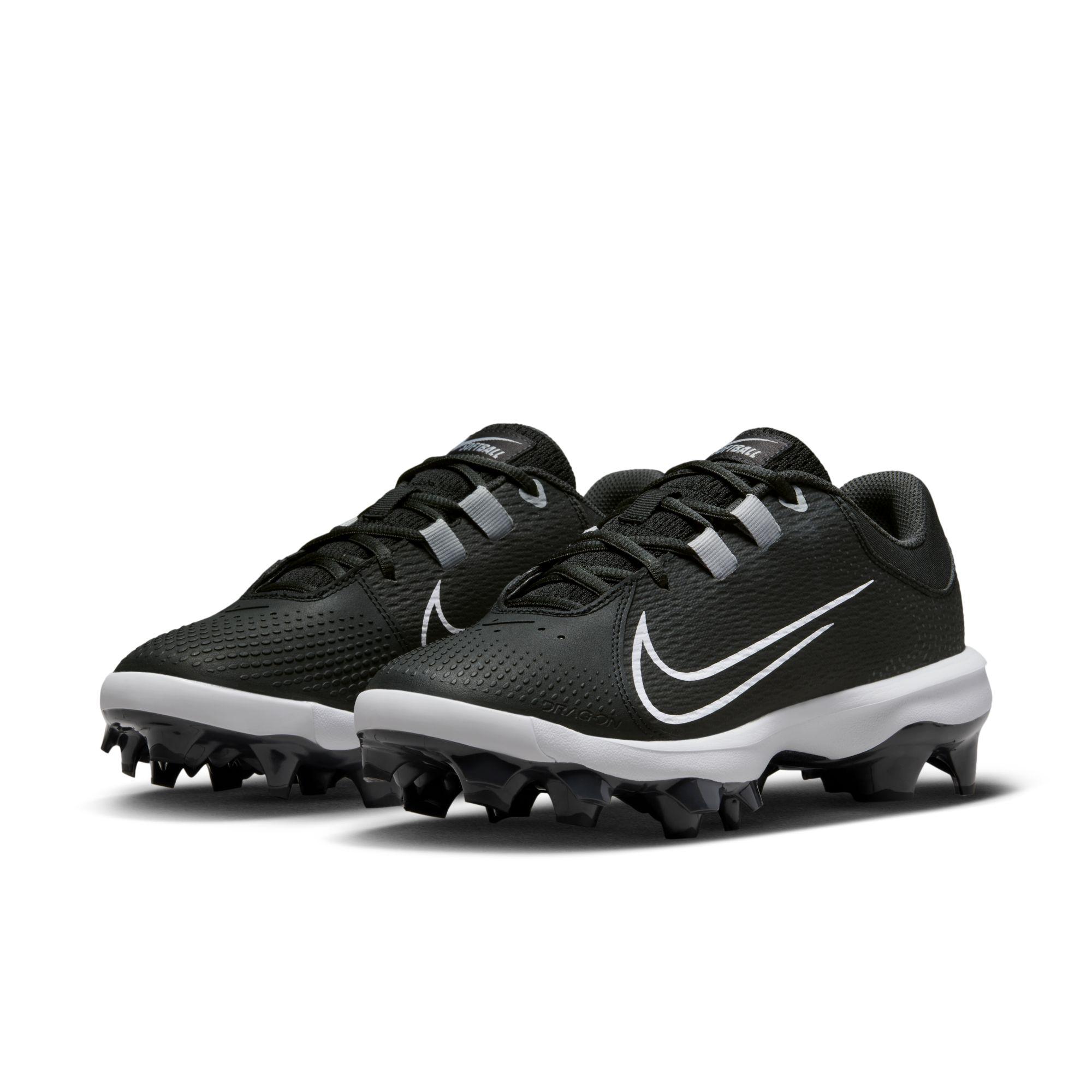Nike Leather Hyperdiamond 4 Pro Mcs Softball Cleats in Black | Lyst