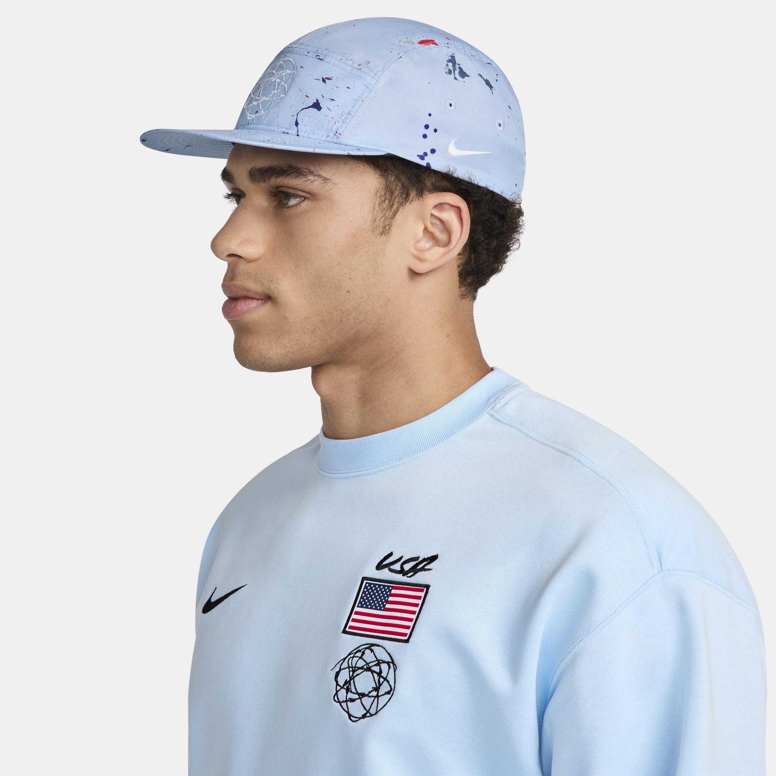 ロジャーフェデラーNike RFロゴ キャップ 黒激レア‼️レインボー