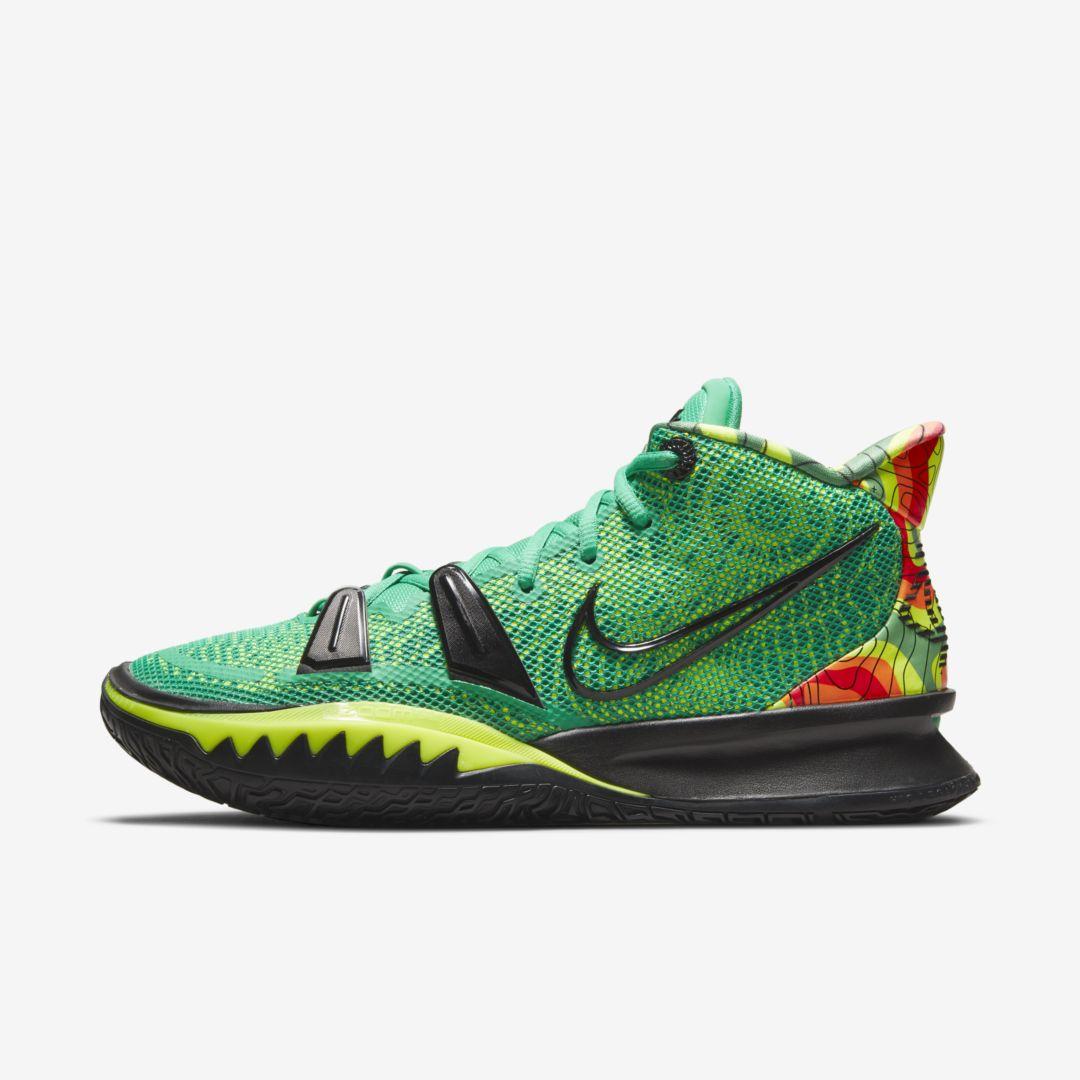 Nike Rubber Kyrie 7 Basketball Shoes in Green for Men | Lyst